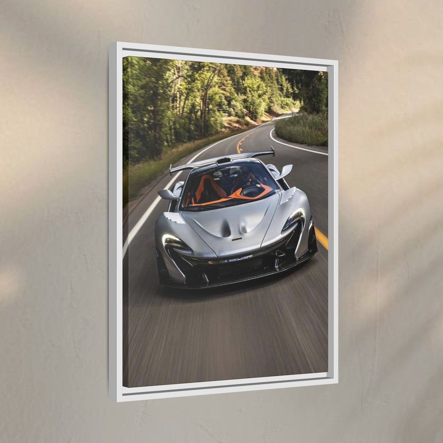 McLaren P1 Spider on the Ride Canvas