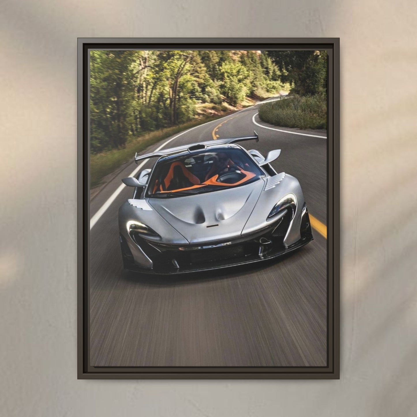 McLaren P1 Spider on the Ride Canvas