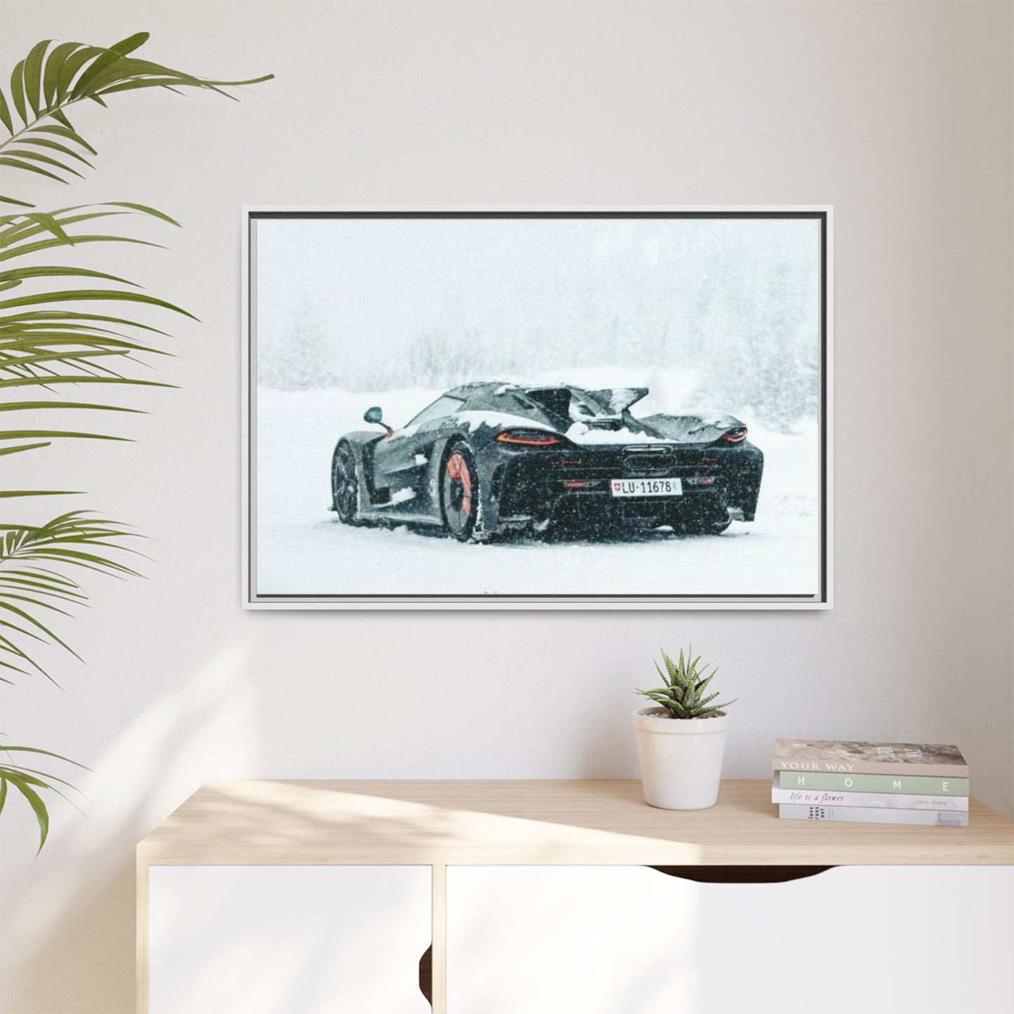 Snow Koenigsegg Artwork