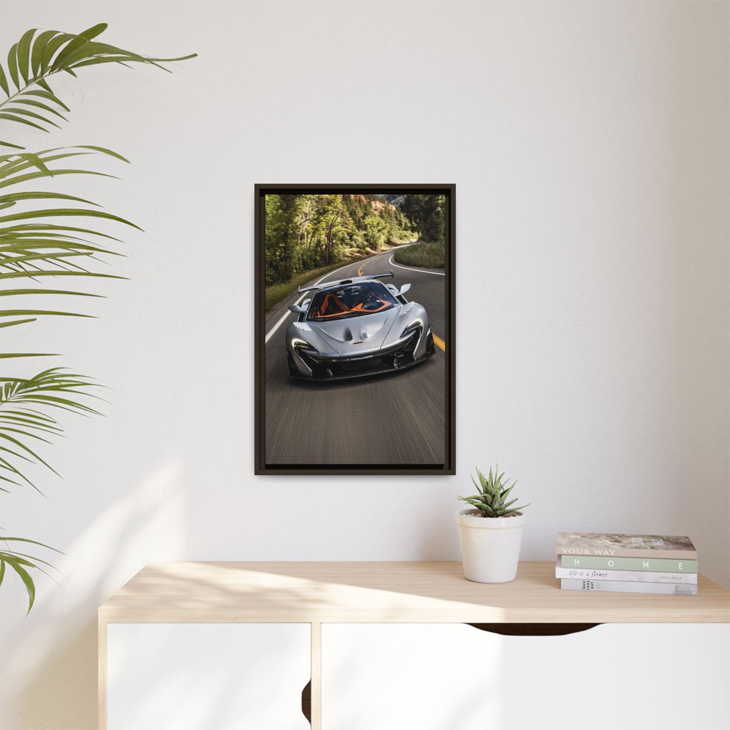 McLaren P1 Spider on the Ride Canvas