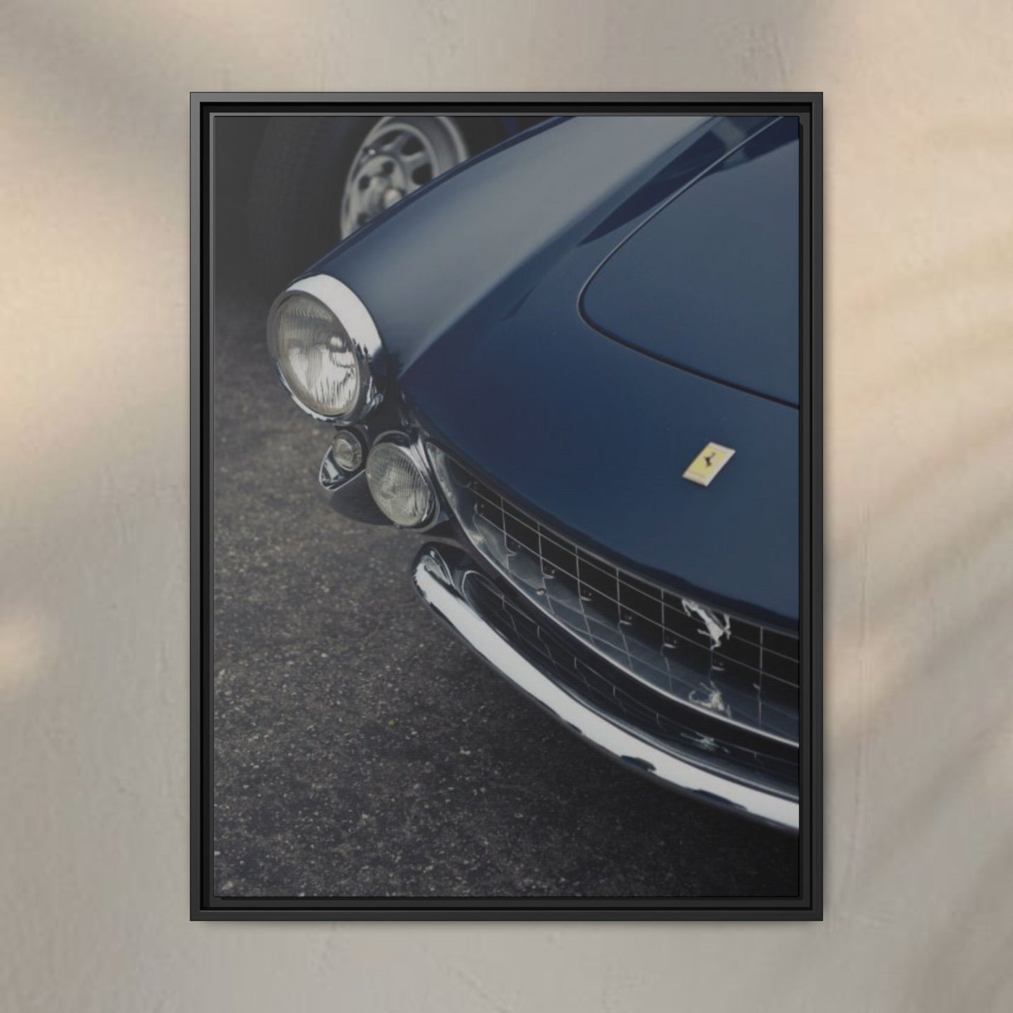 Dark Blue Ferrari ArtWork