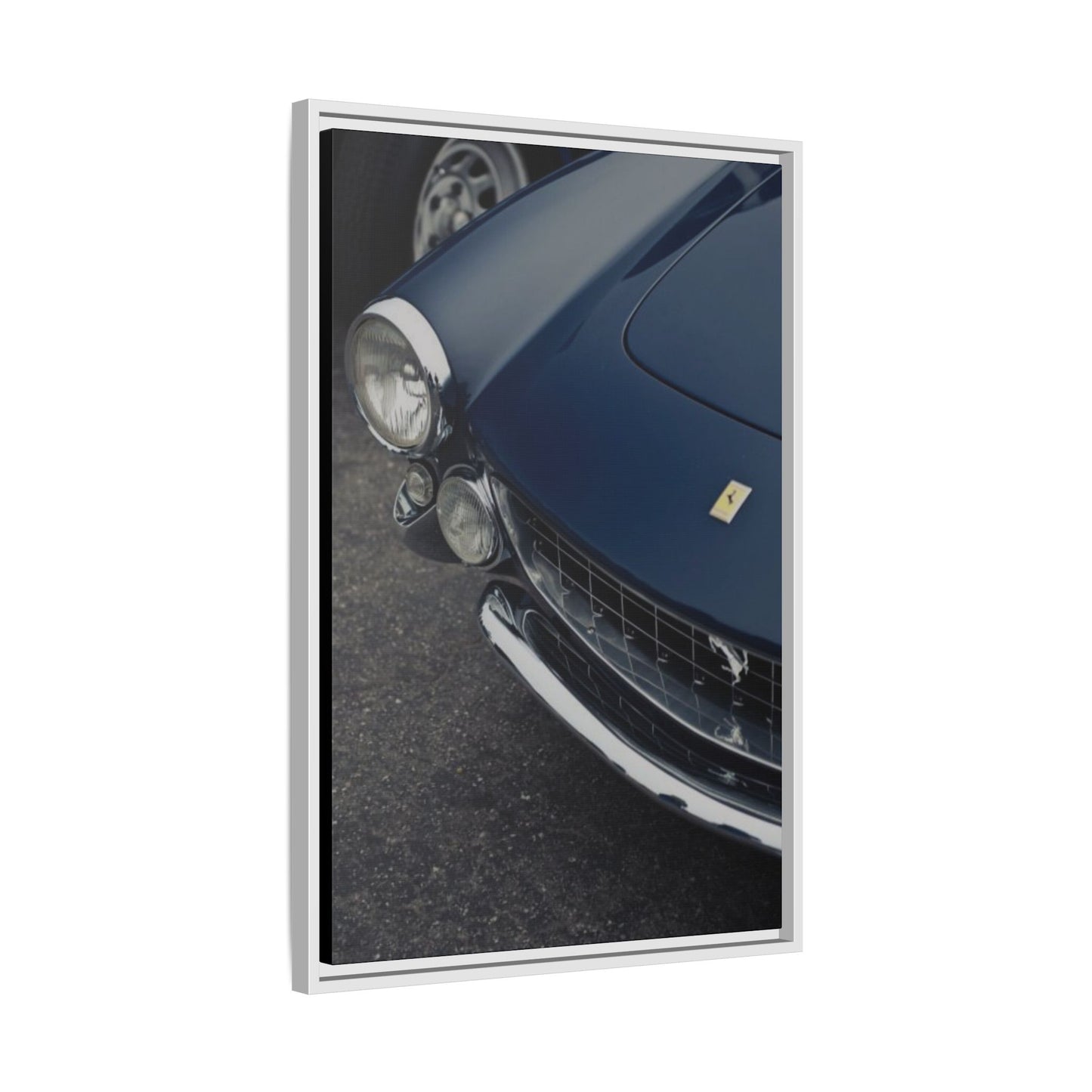 Dark Blue Ferrari ArtWork