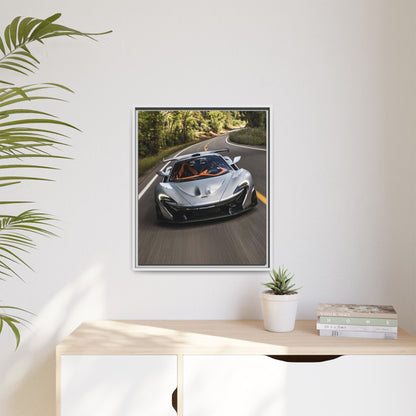 McLaren P1 Spider on the Ride Canvas