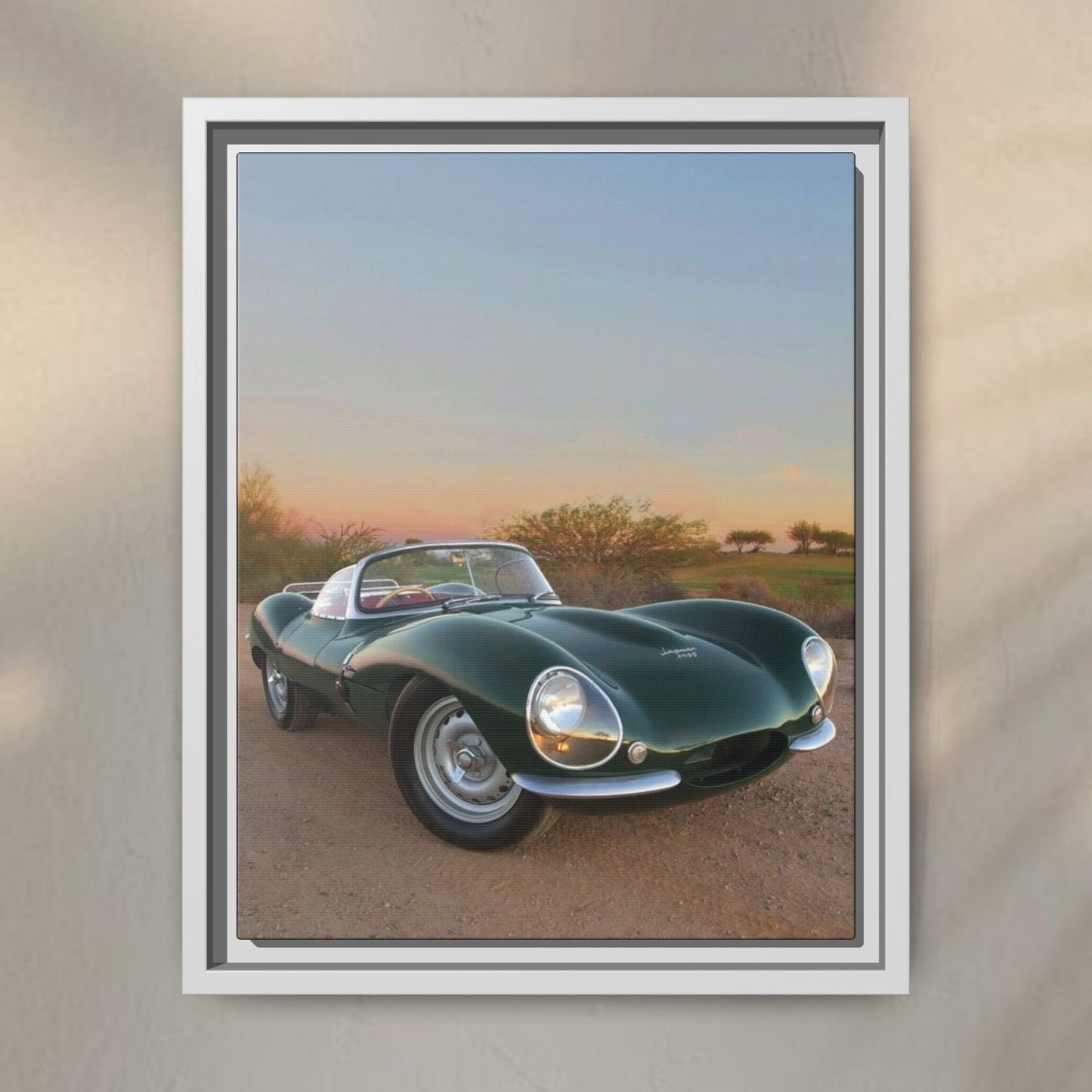 Jaguar XKSS Artwork