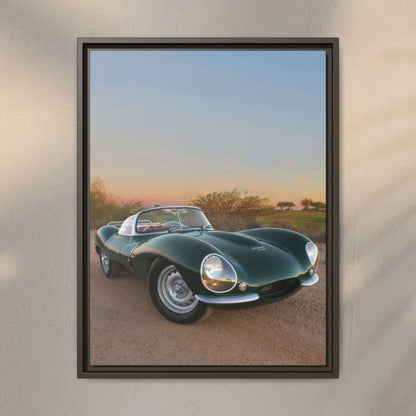 Jaguar XKSS Artwork