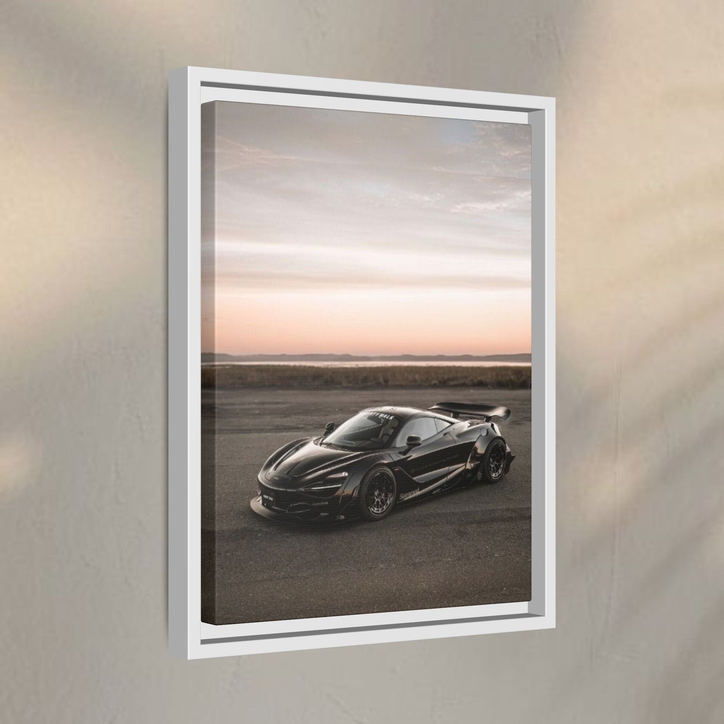 McLaren 720 Sunset Canvas