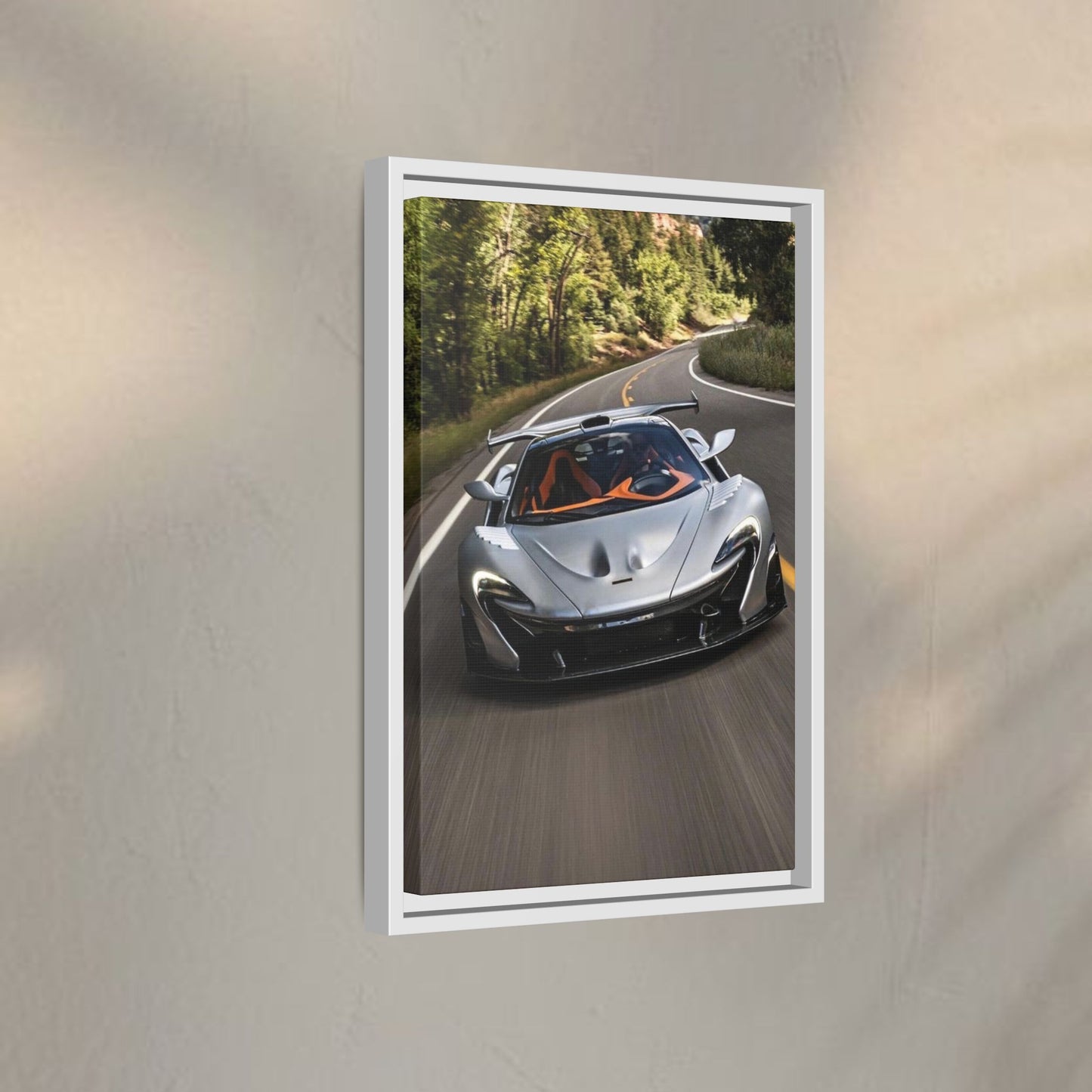 McLaren P1 Spider on the Ride Canvas