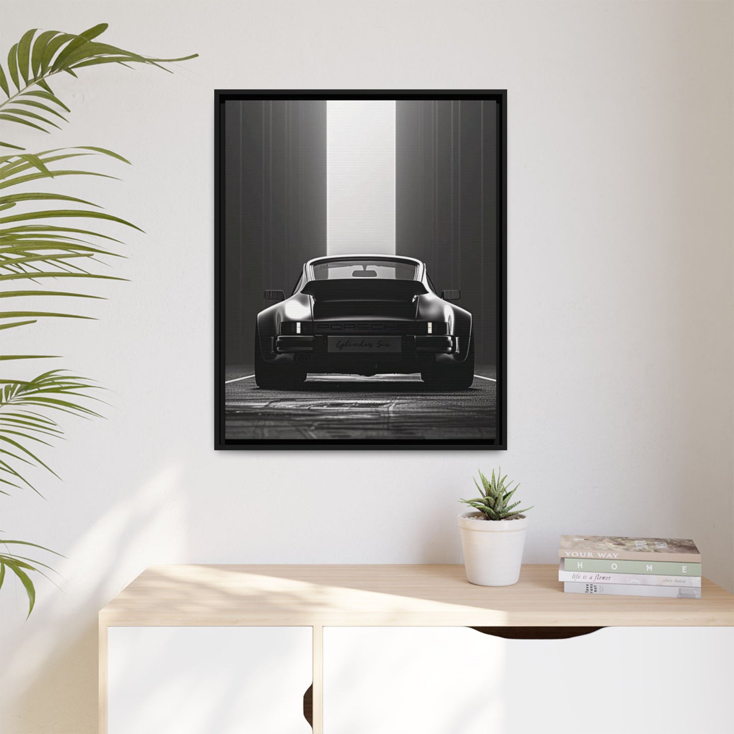 911 Retro Black & White ArtWork