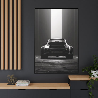 911 Retro Black & White ArtWork