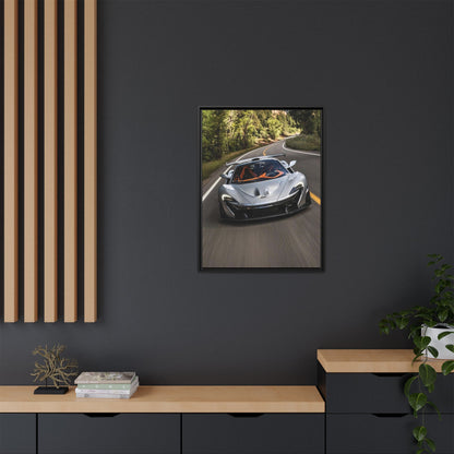 McLaren P1 Spider on the Ride Canvas