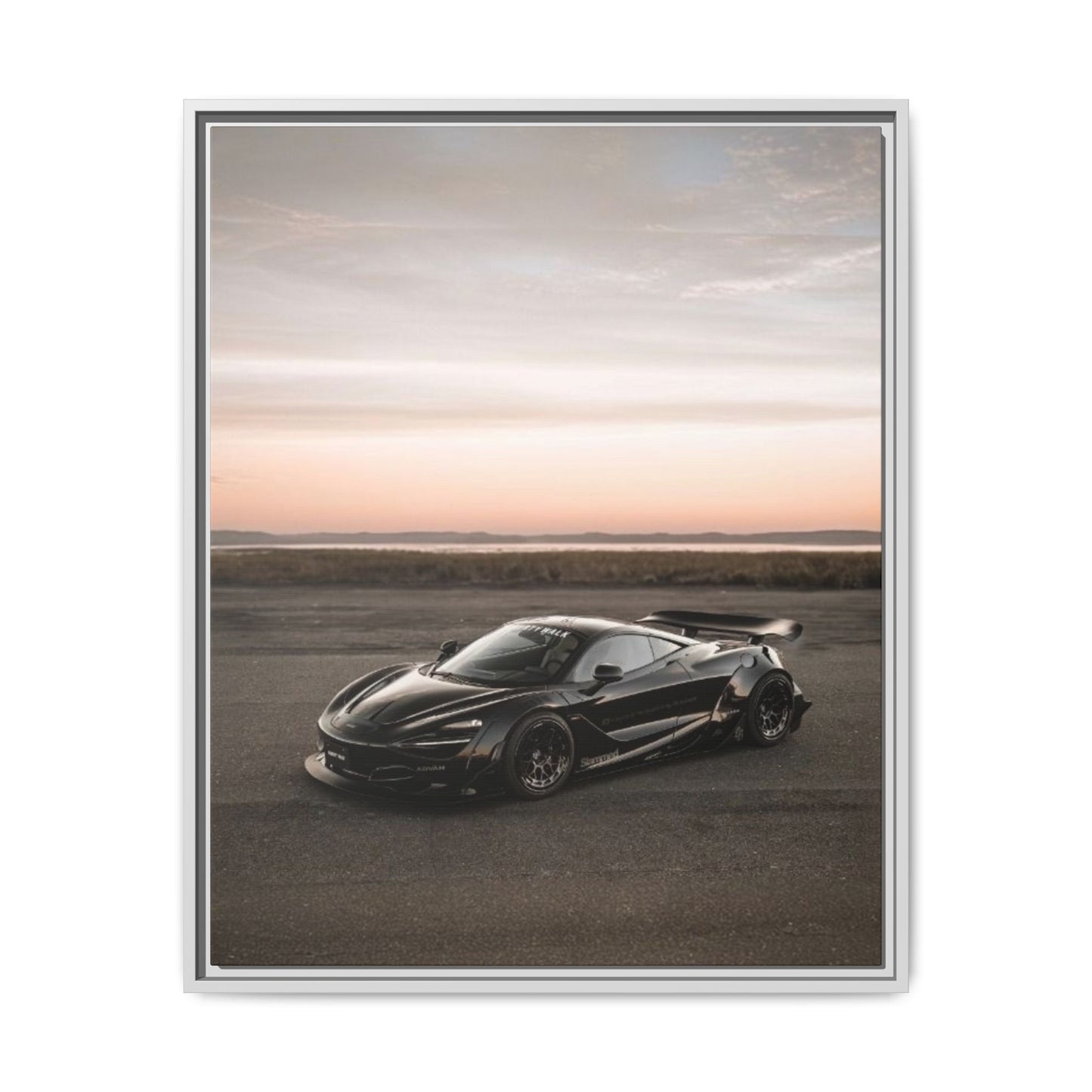 McLaren 720 Sunset Canvas