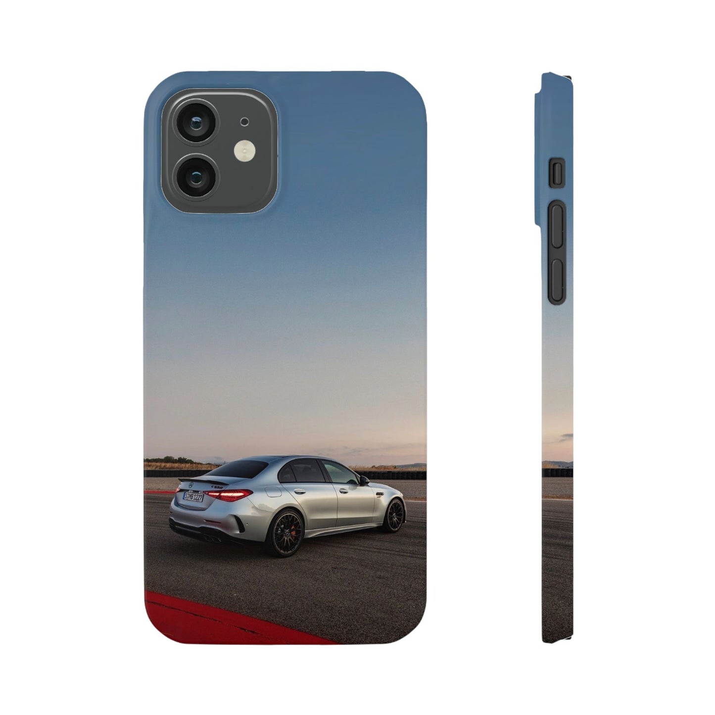 Phone Case - Mercedes C63 Sedan on Track