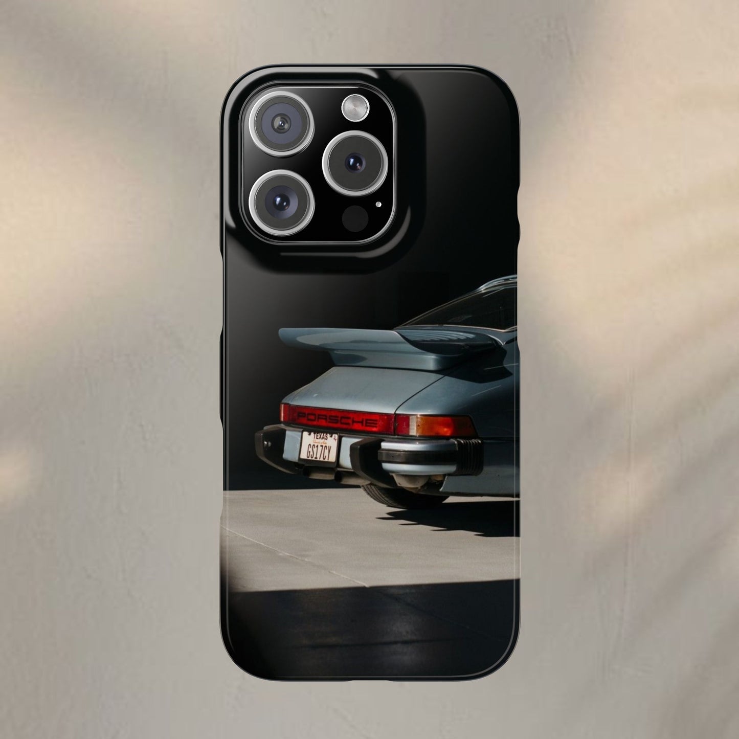 Porsche 911 Blue Back Case