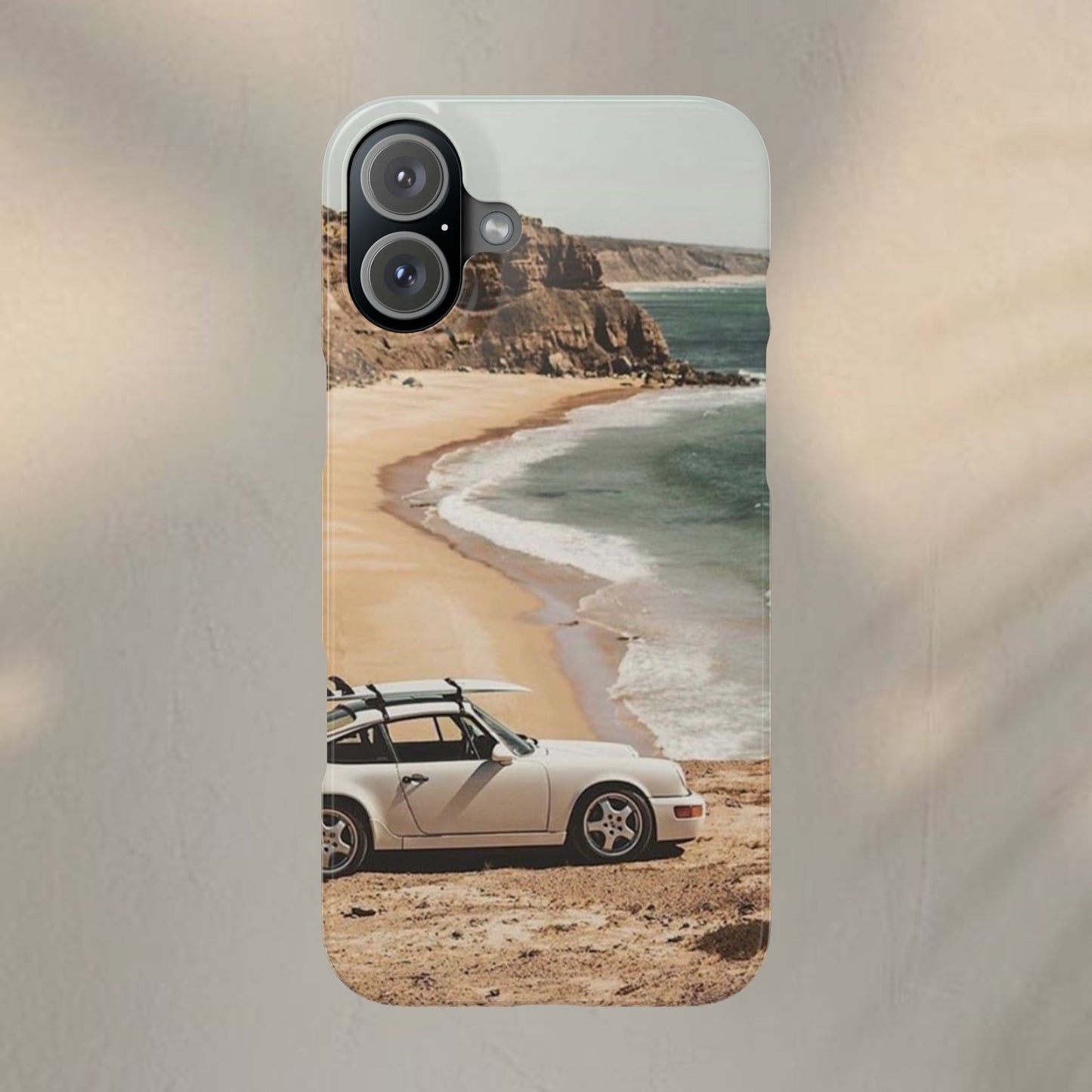 Porsche 911 in the Beach Case