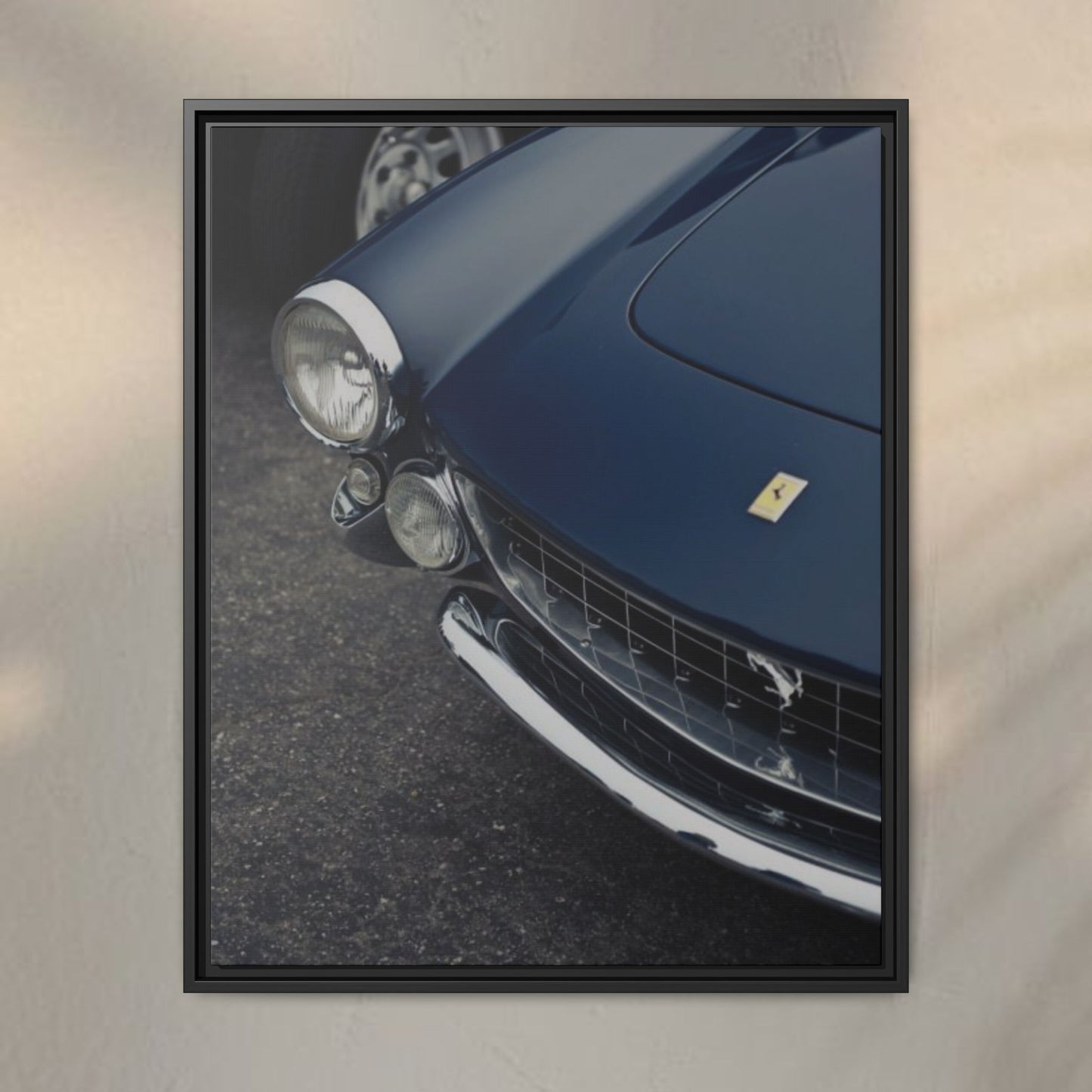 Dark Blue Ferrari ArtWork