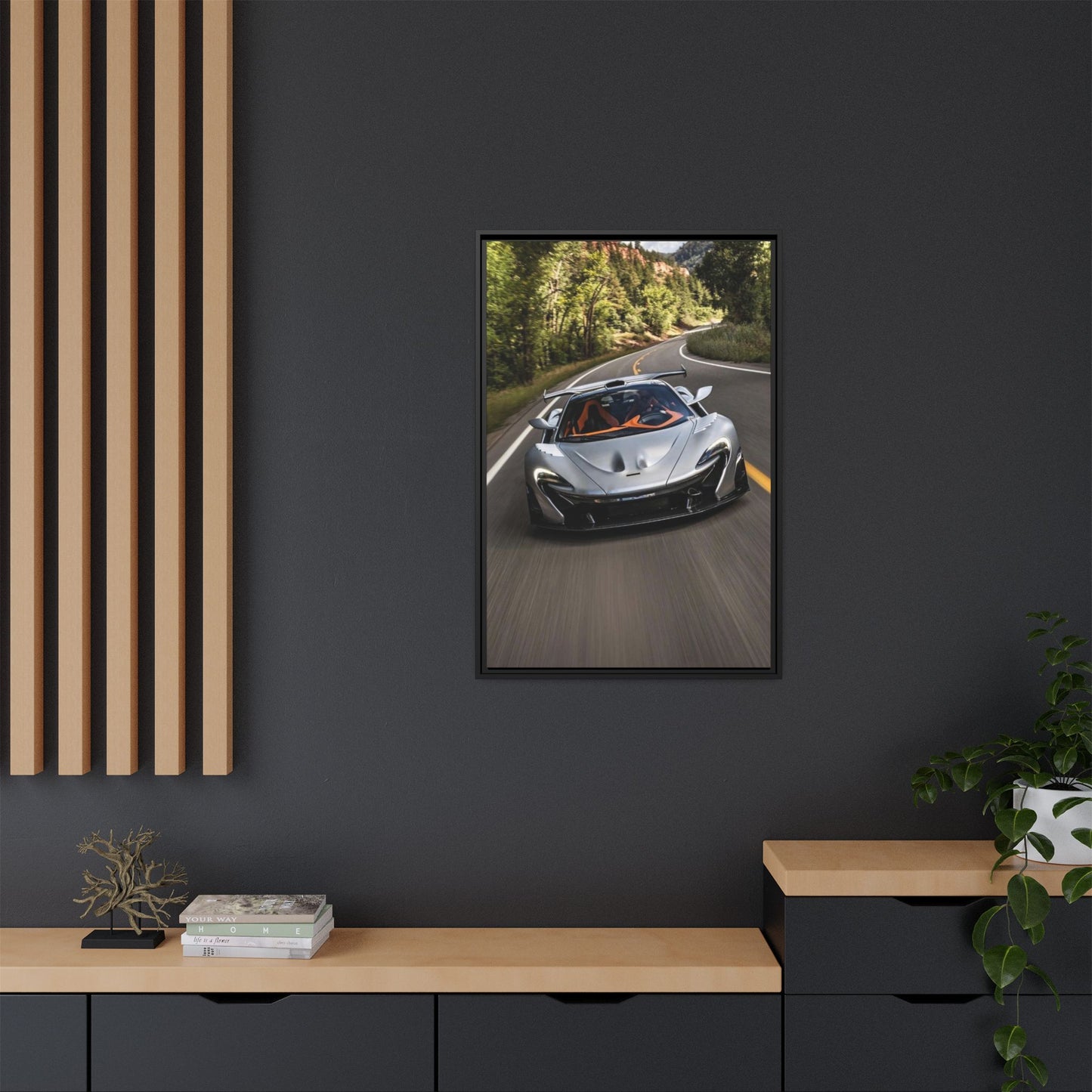 McLaren P1 Spider on the Ride Canvas