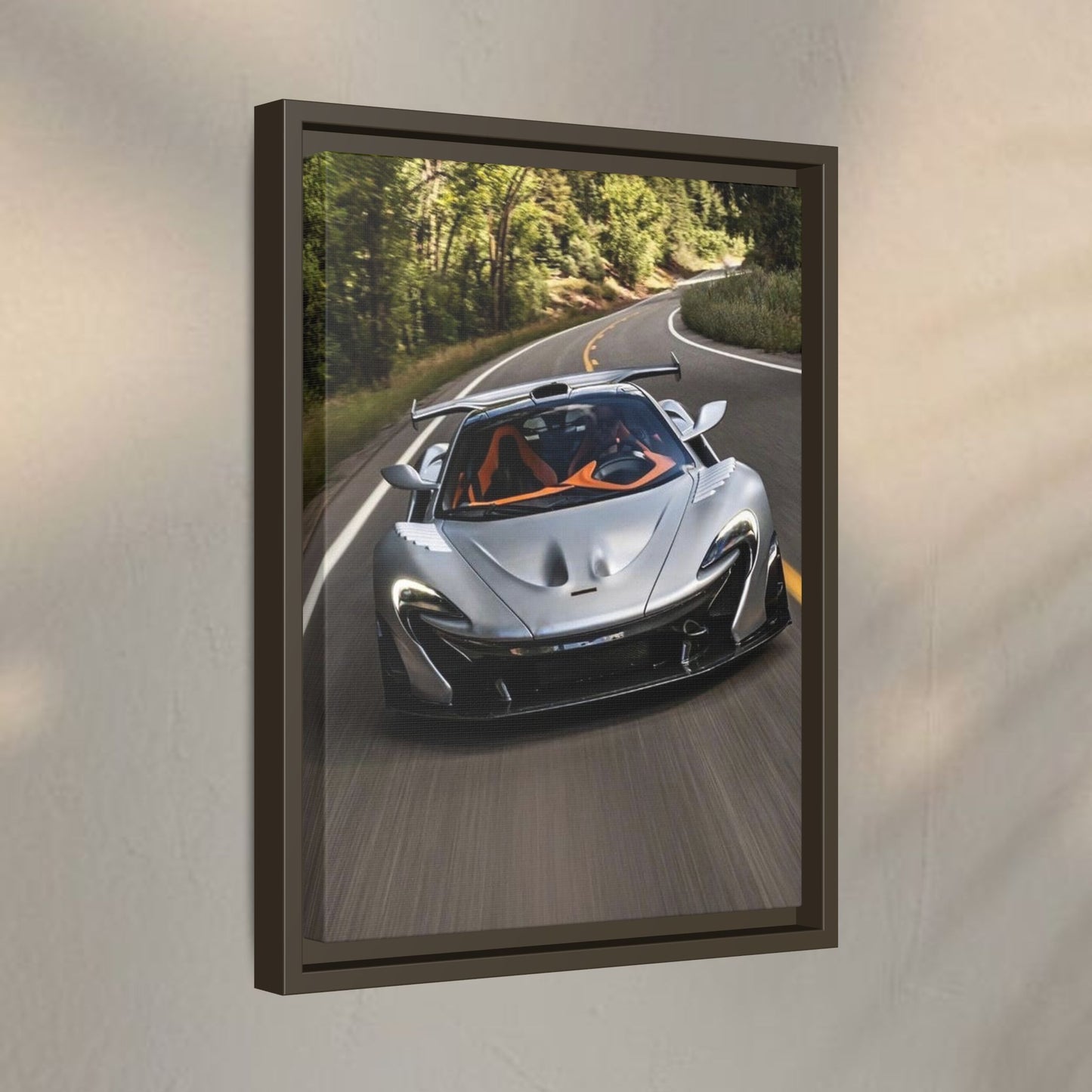 McLaren P1 Spider on the Ride Canvas