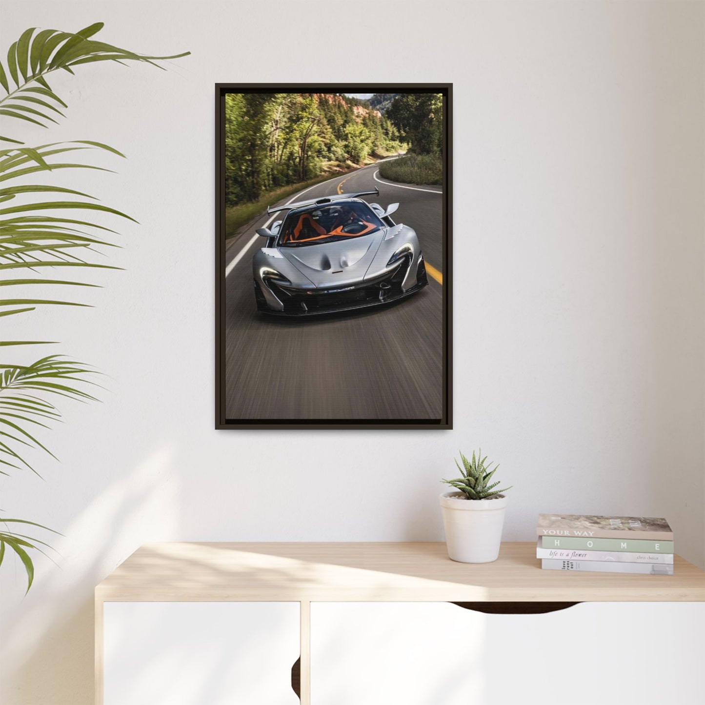 McLaren P1 Spider on the Ride Canvas