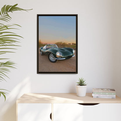 Jaguar XKSS Artwork