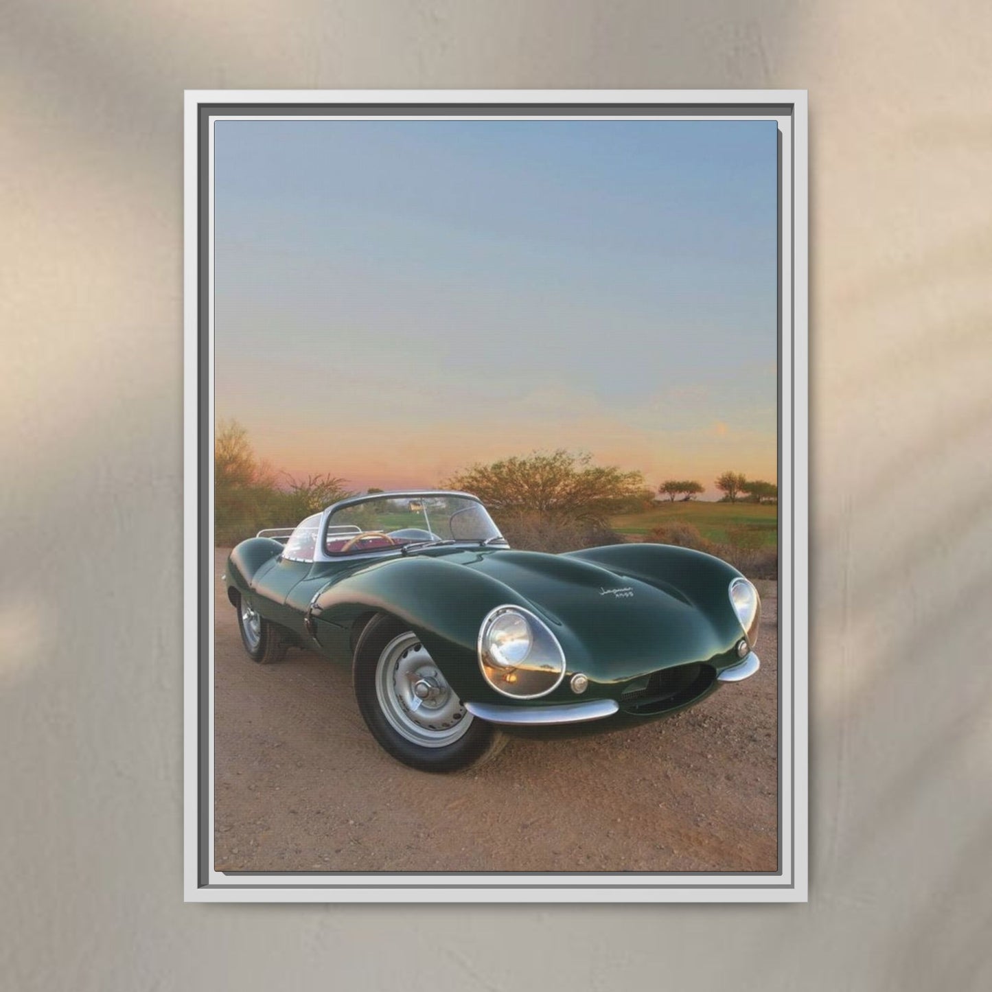 Jaguar XKSS Artwork