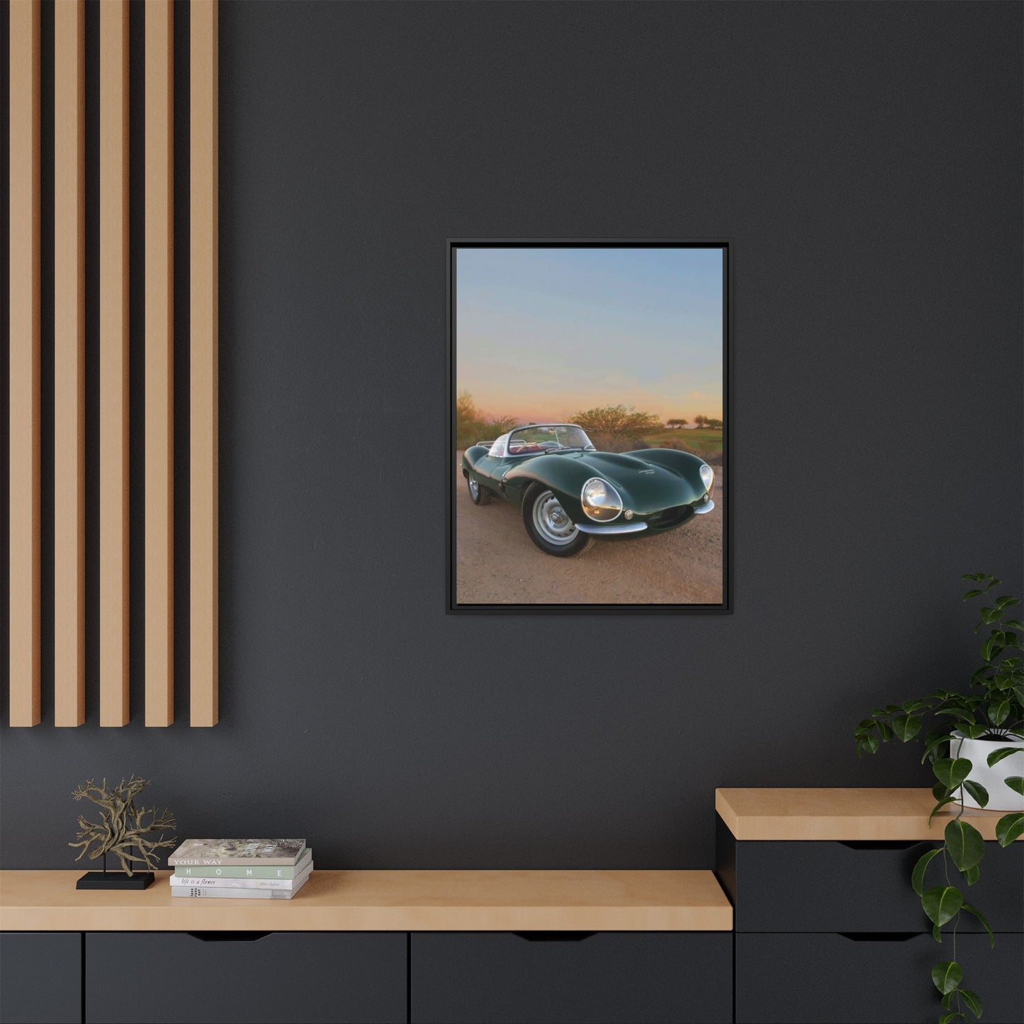 Jaguar XKSS Artwork