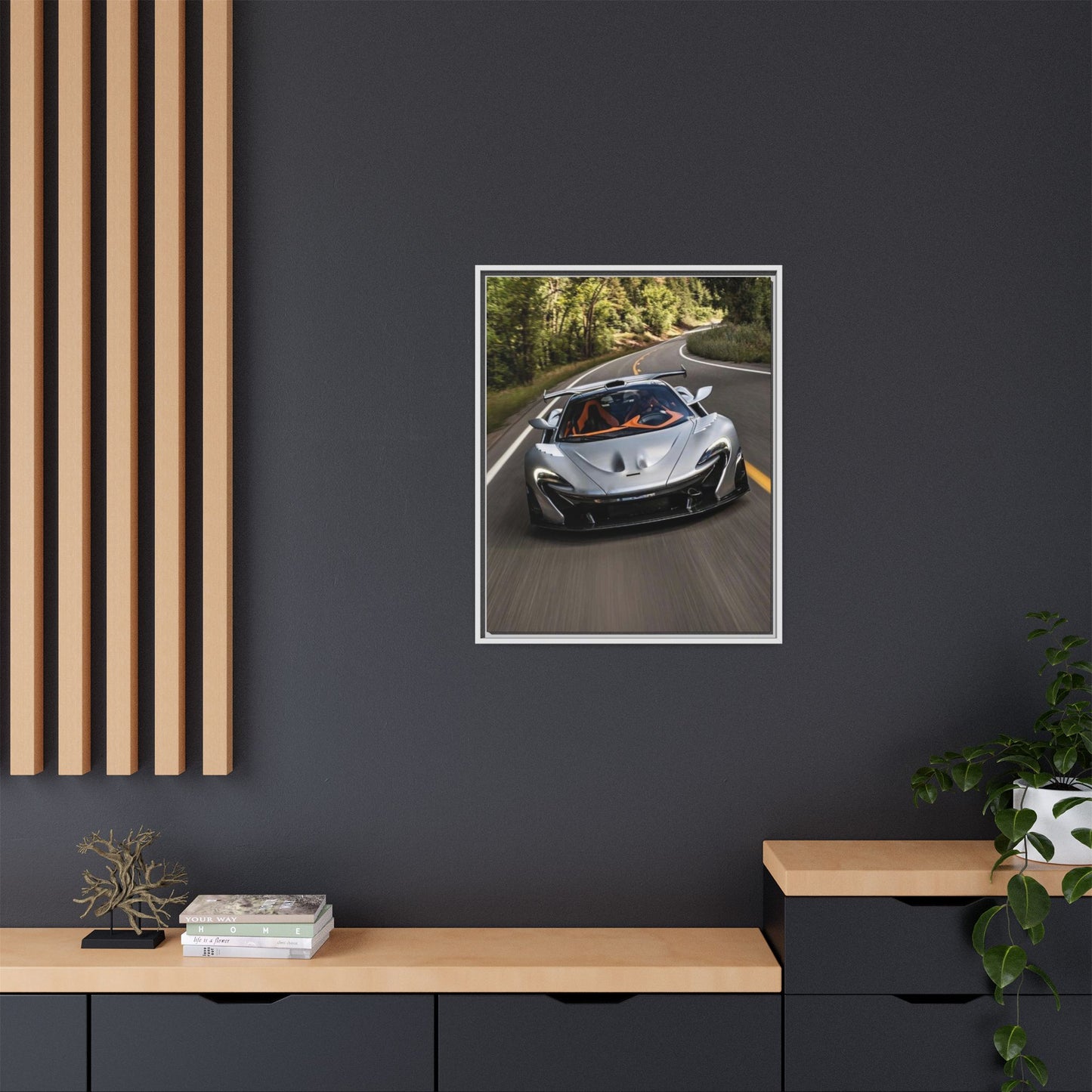 McLaren P1 Spider on the Ride Canvas