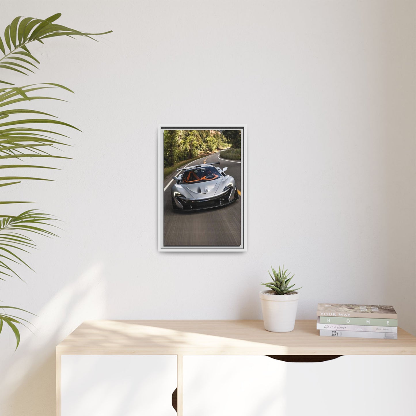 McLaren P1 Spider on the Ride Canvas