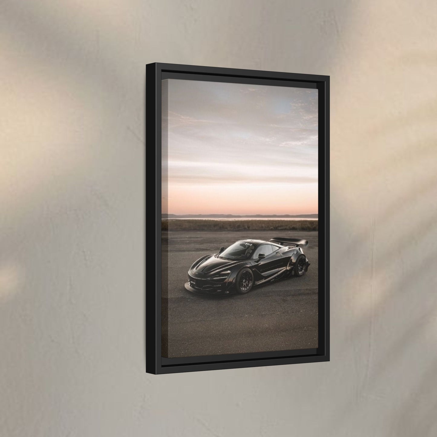 McLaren 720 Sunset Canvas