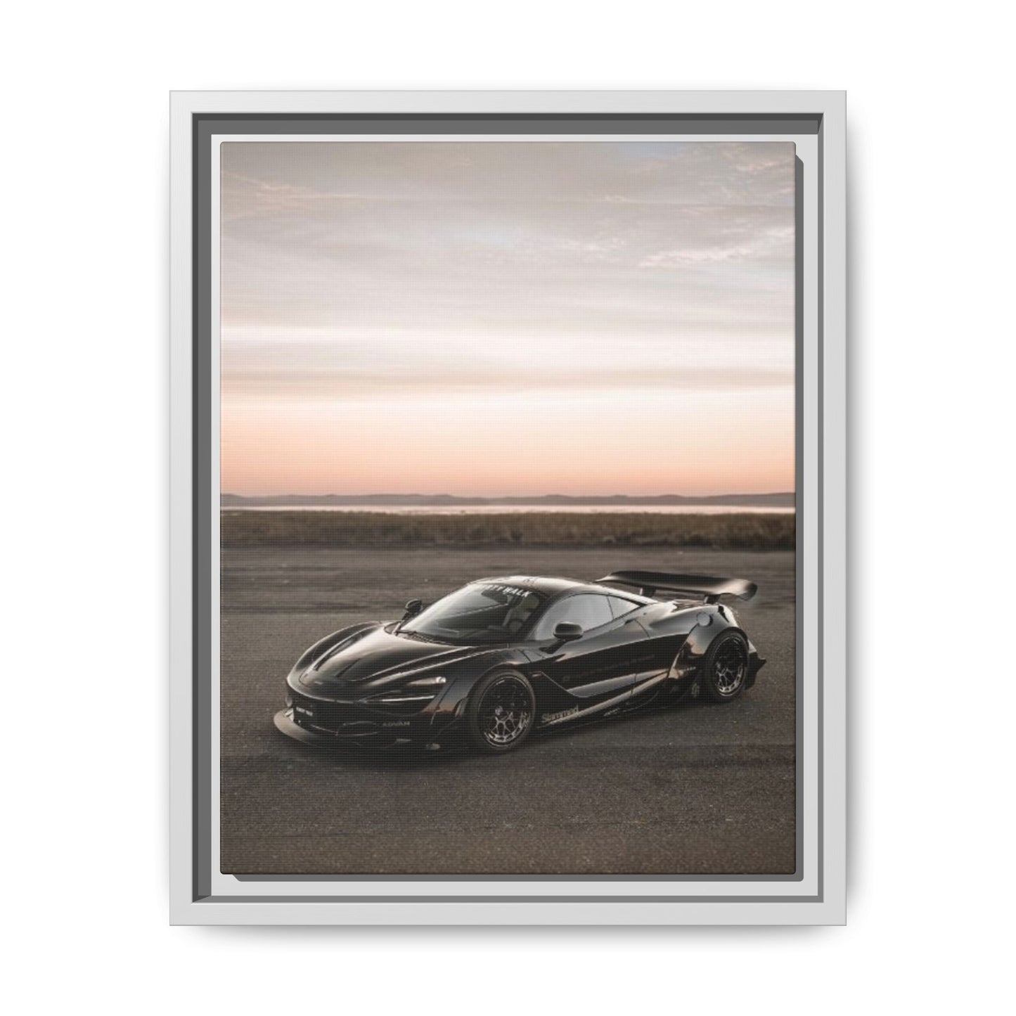 McLaren 720 Sunset Canvas