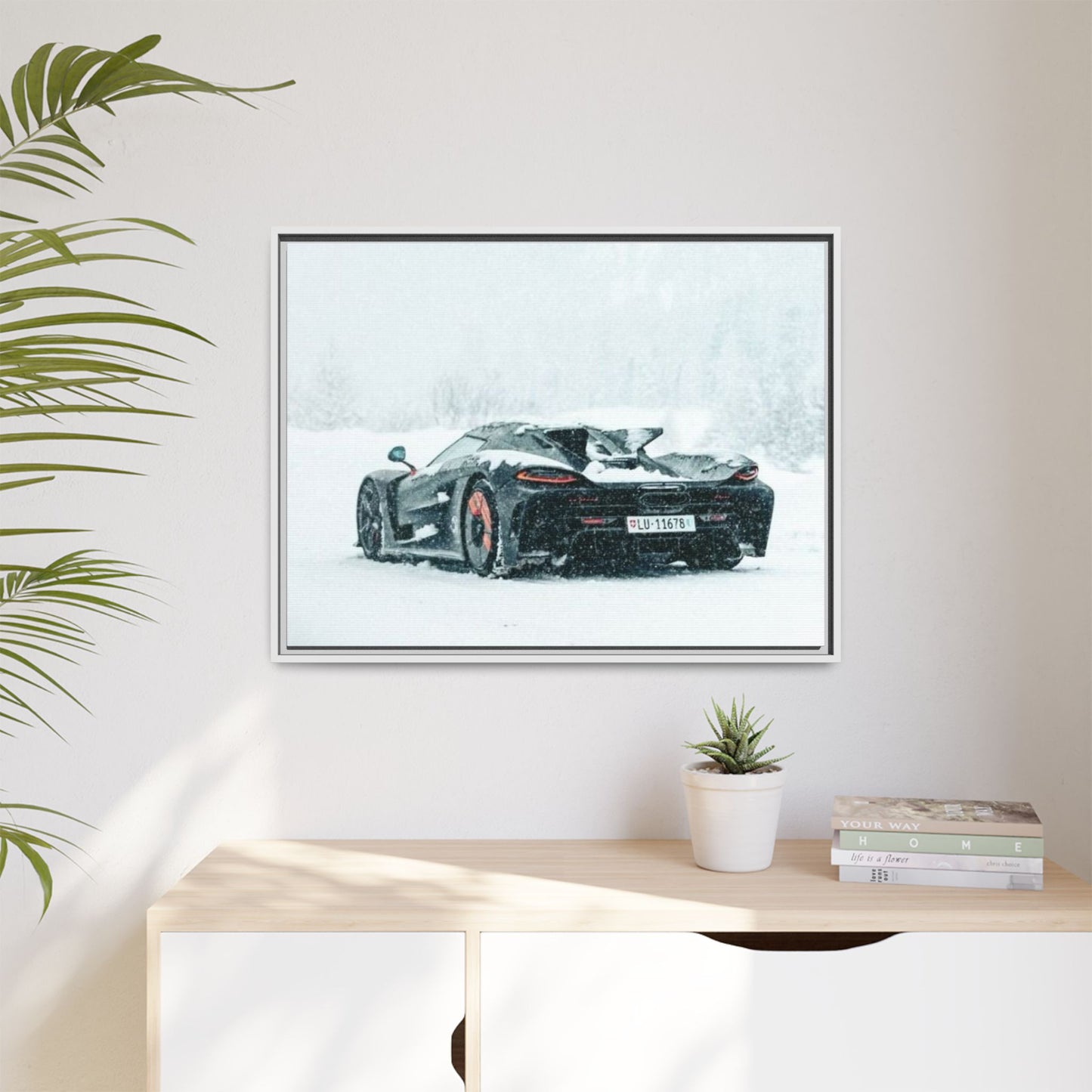 Snow Koenigsegg Artwork