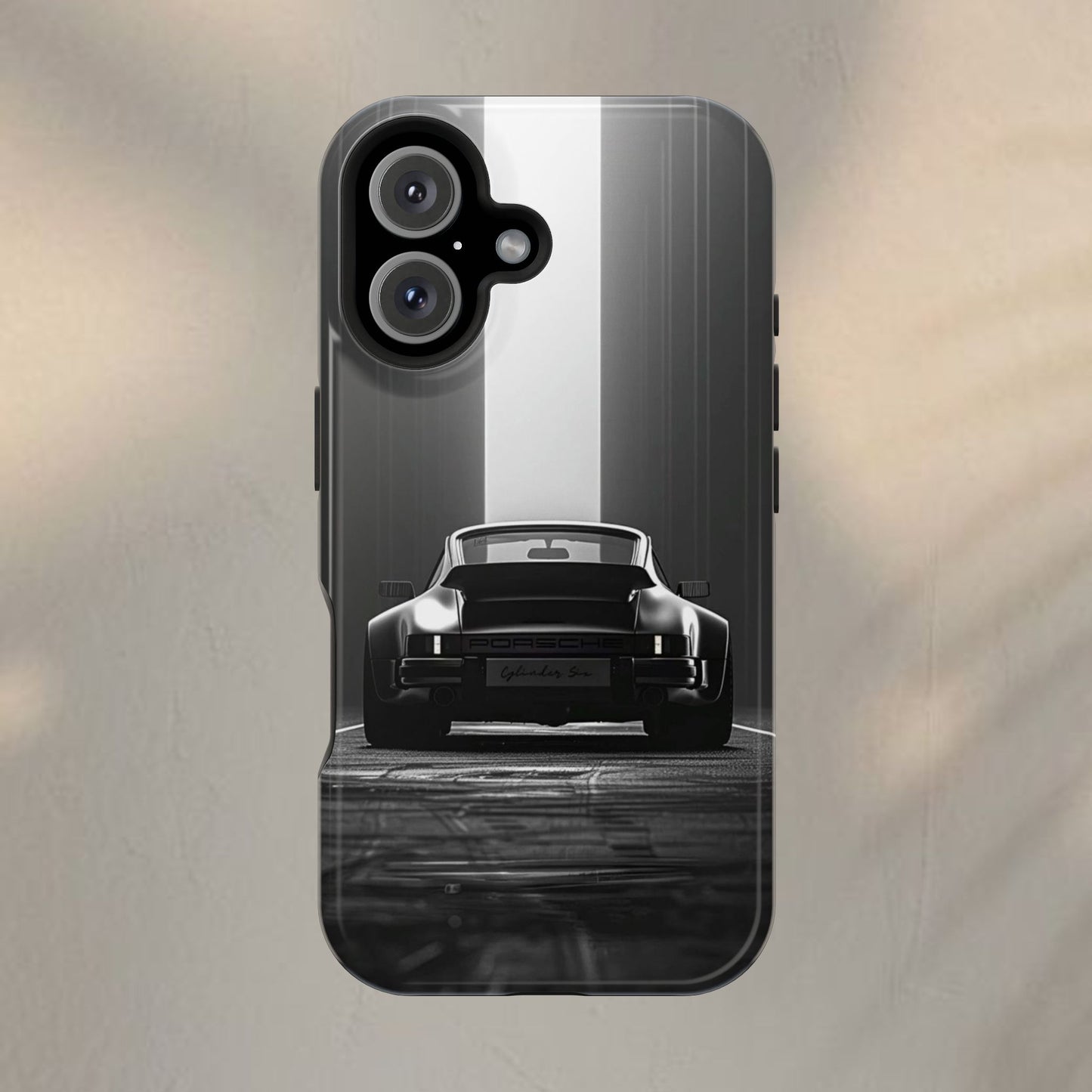 Porsche Black and White Design