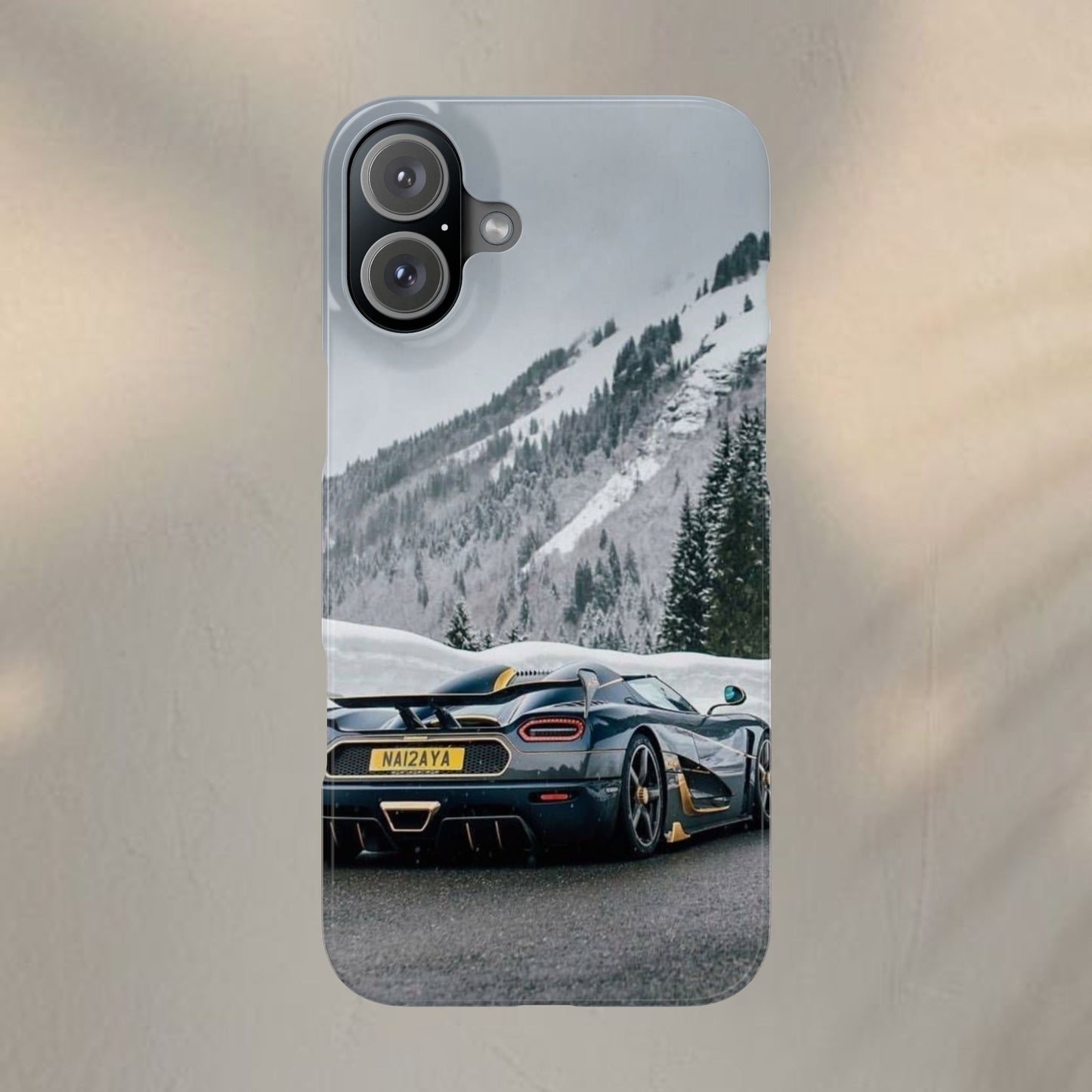 Koenigsegg in the snow Case