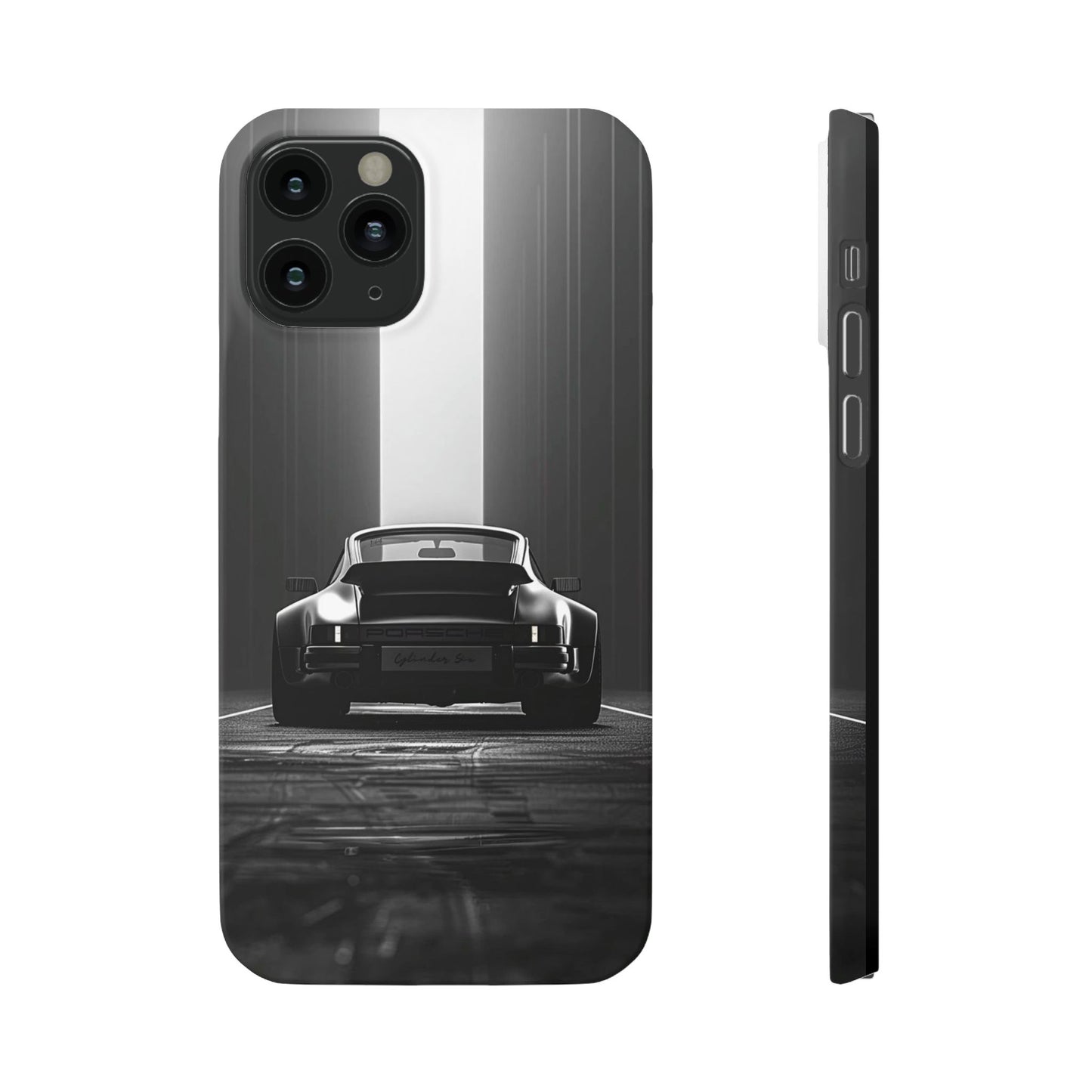 Porsche Black and White Design Case