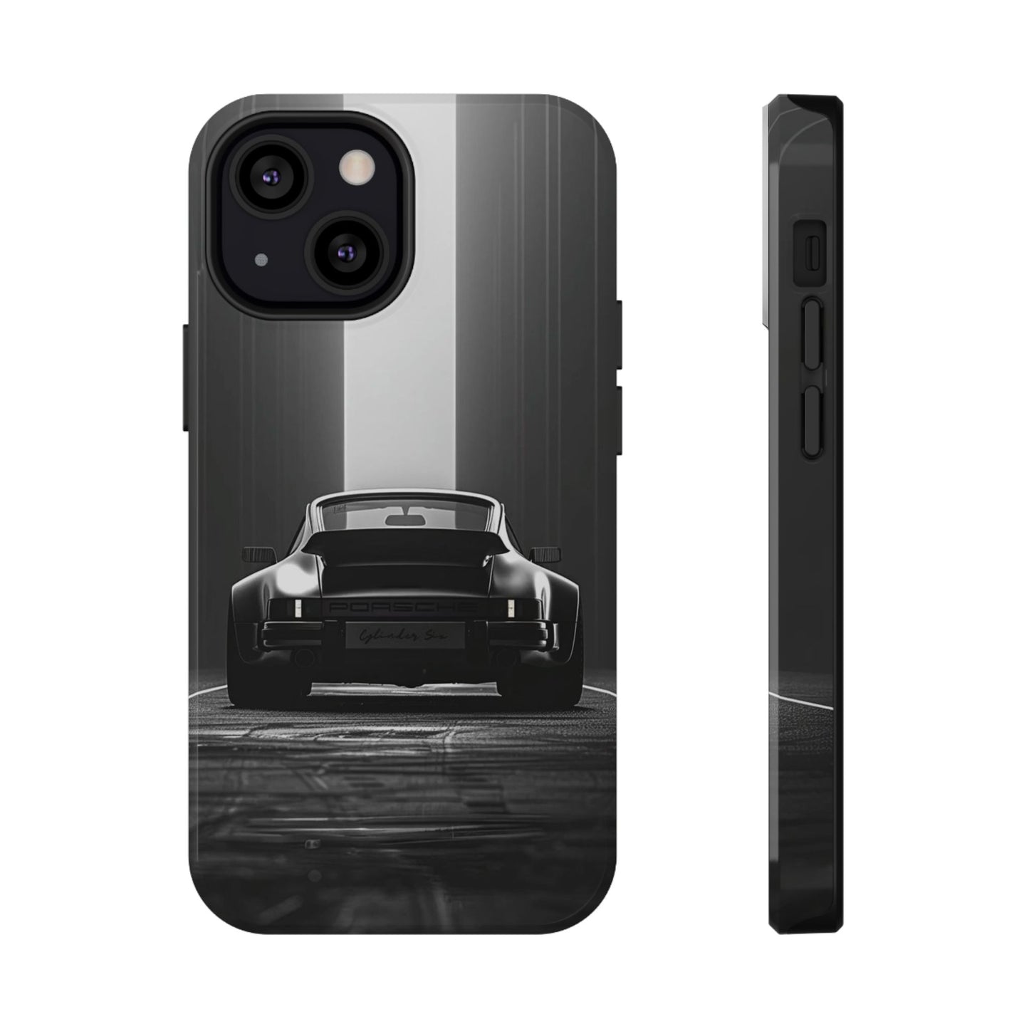 Porsche Black and White Design