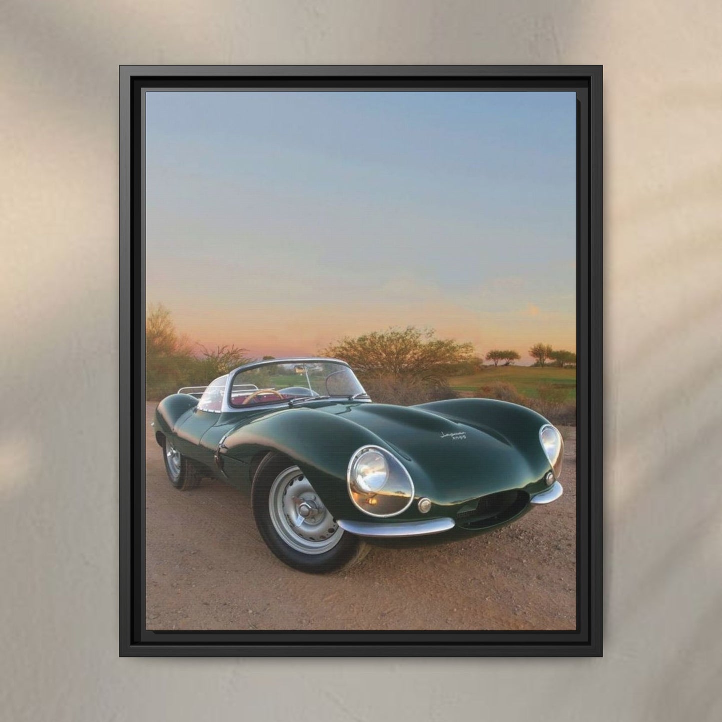 Jaguar XKSS Artwork