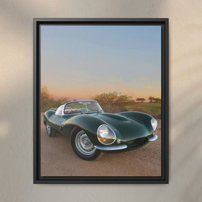 Jaguar XKSS Artwork