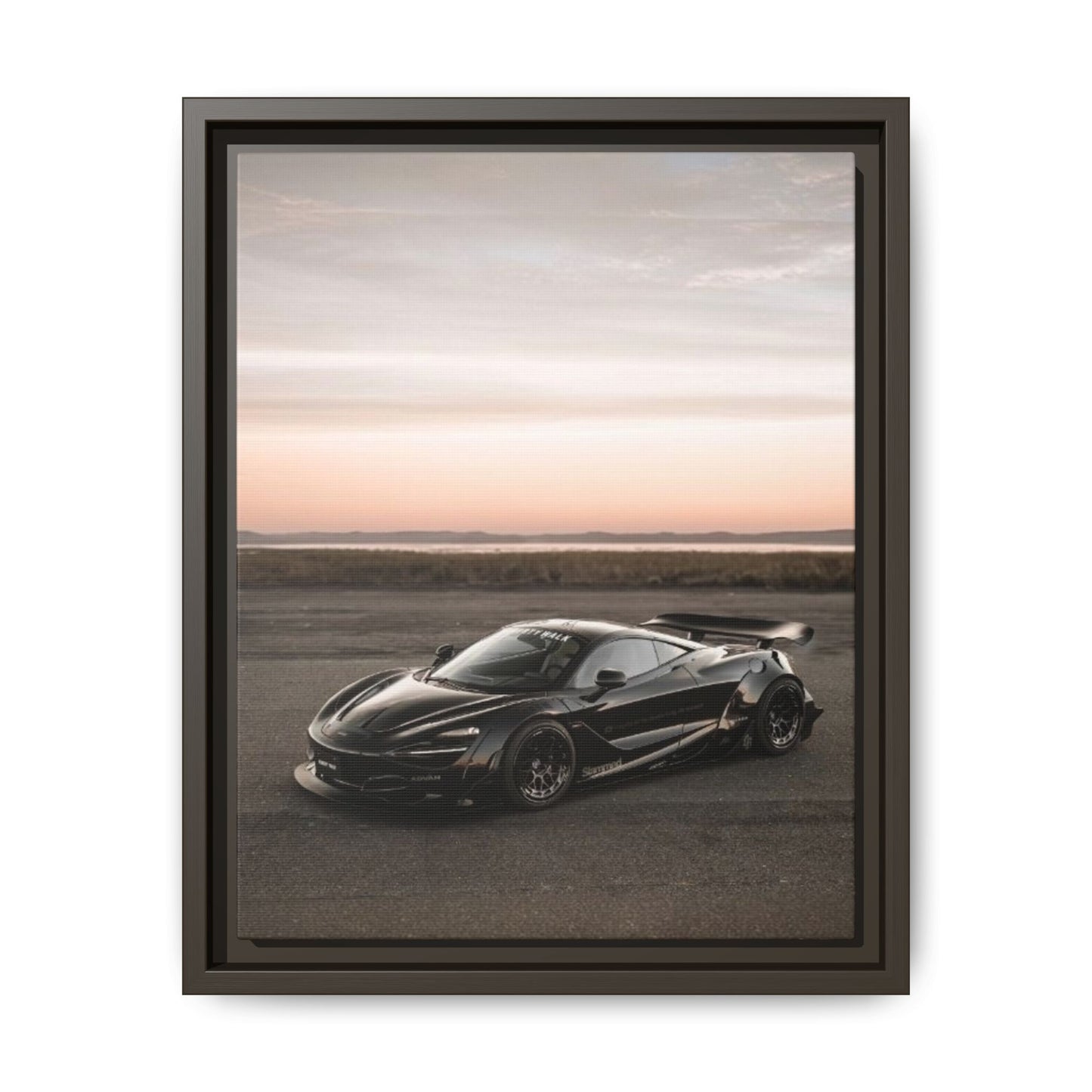 McLaren 720 Sunset Canvas