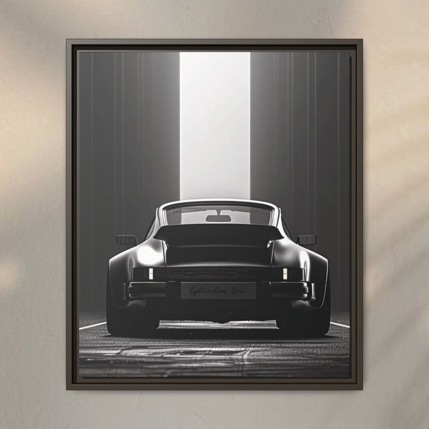 911 Retro Black & White ArtWork