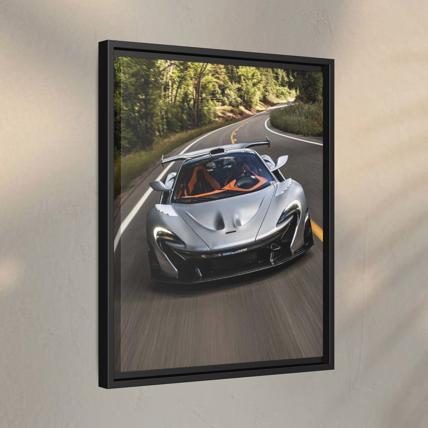 McLaren P1 Spider on the Ride Canvas