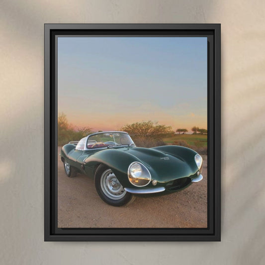 Jaguar XKSS Artwork