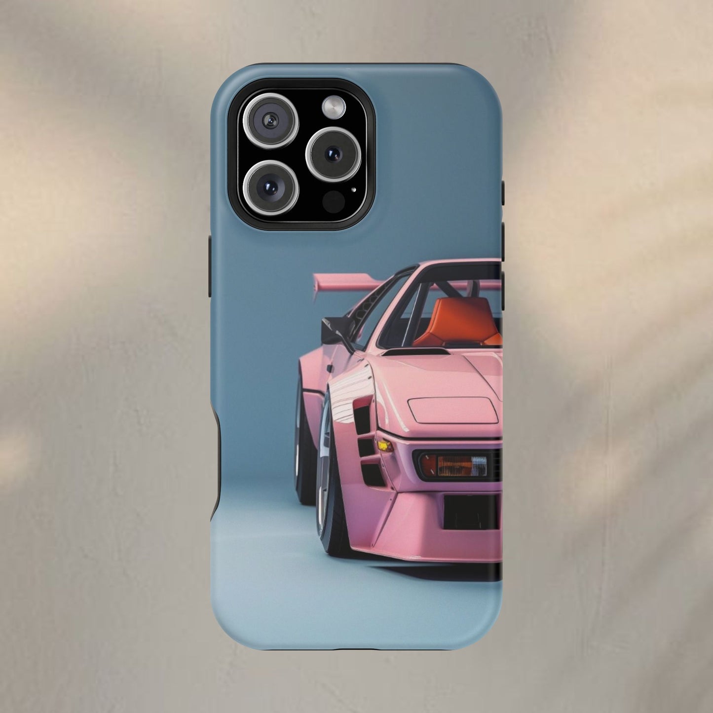 Pink Retro BMW Design