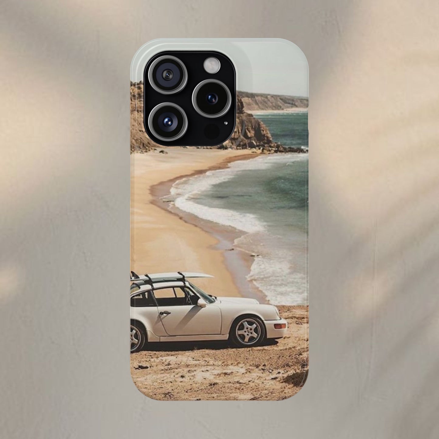 Porsche 911 in the Beach Case