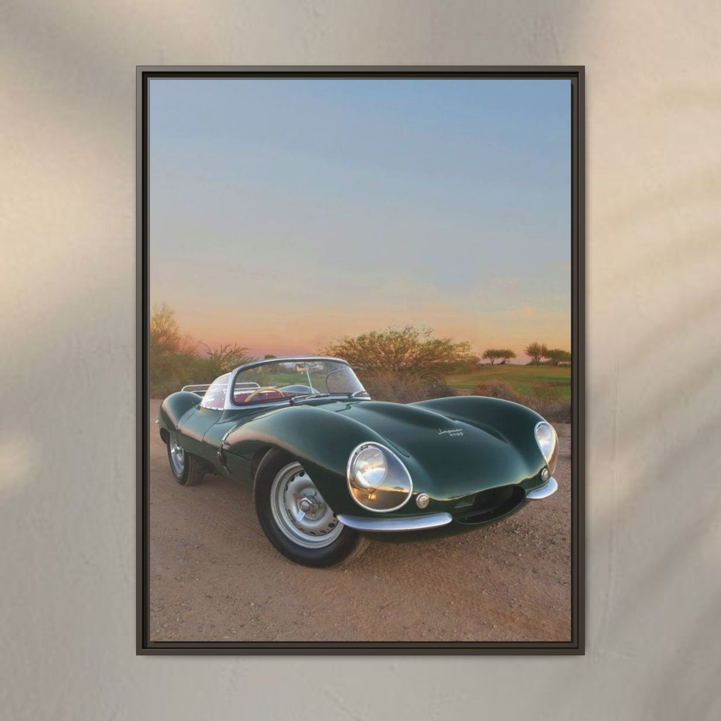 Jaguar XKSS Artwork