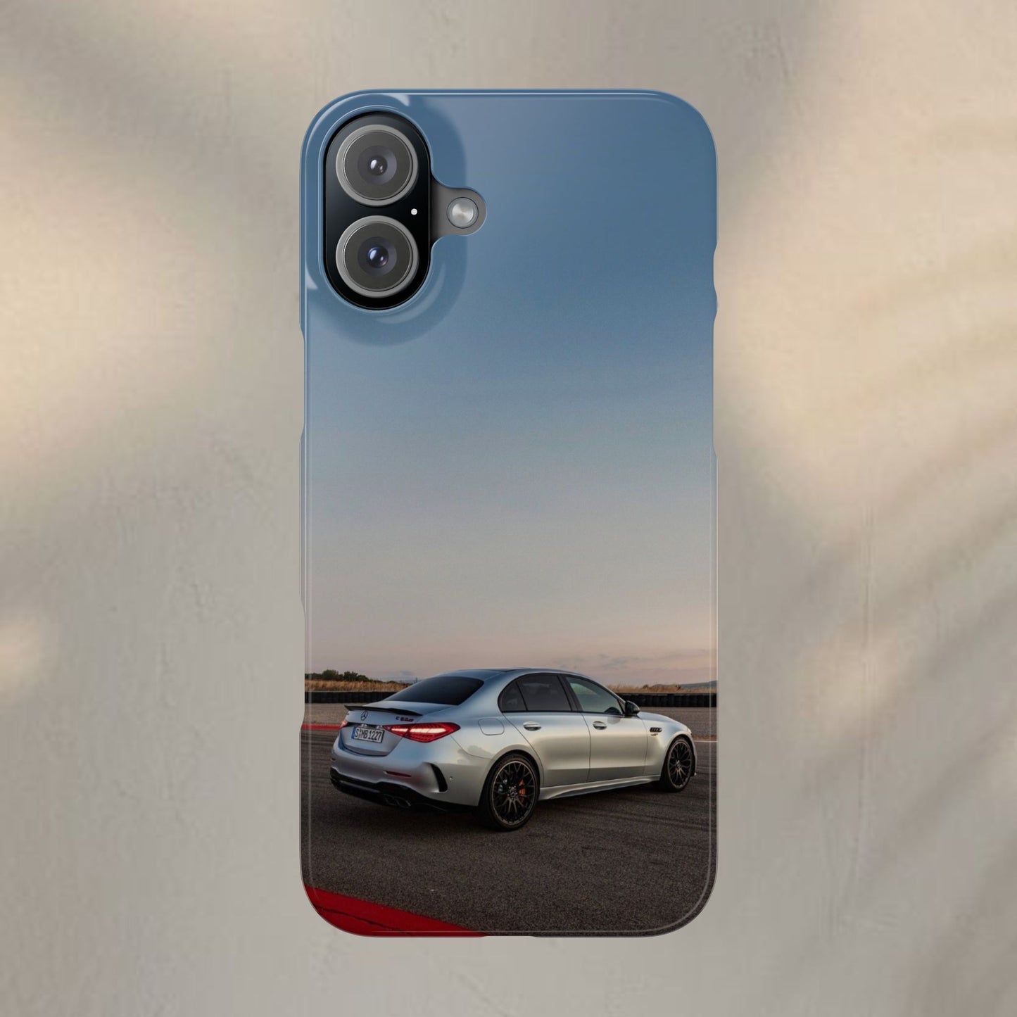 Phone Case - Mercedes C63 Sedan on Track