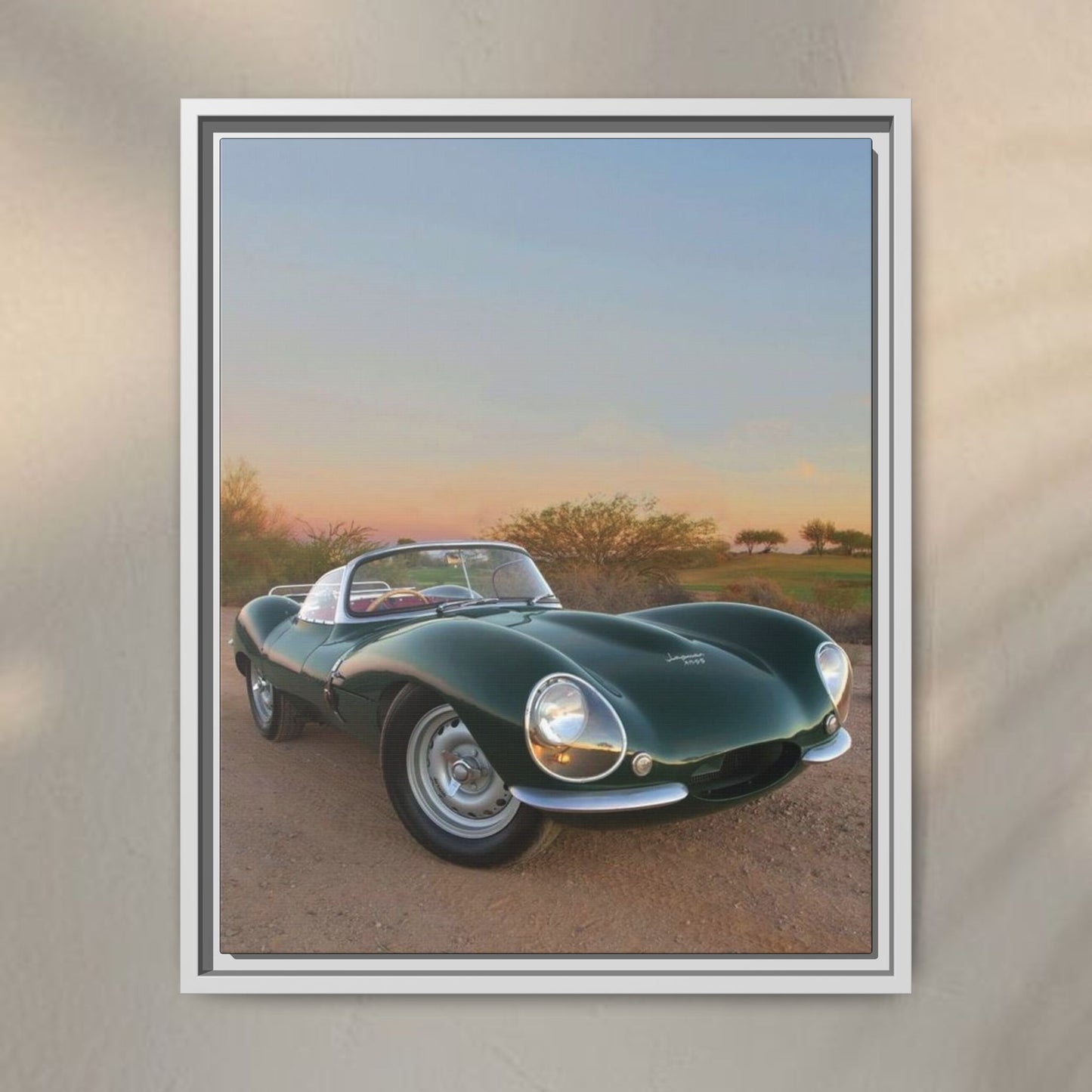 Jaguar XKSS Artwork