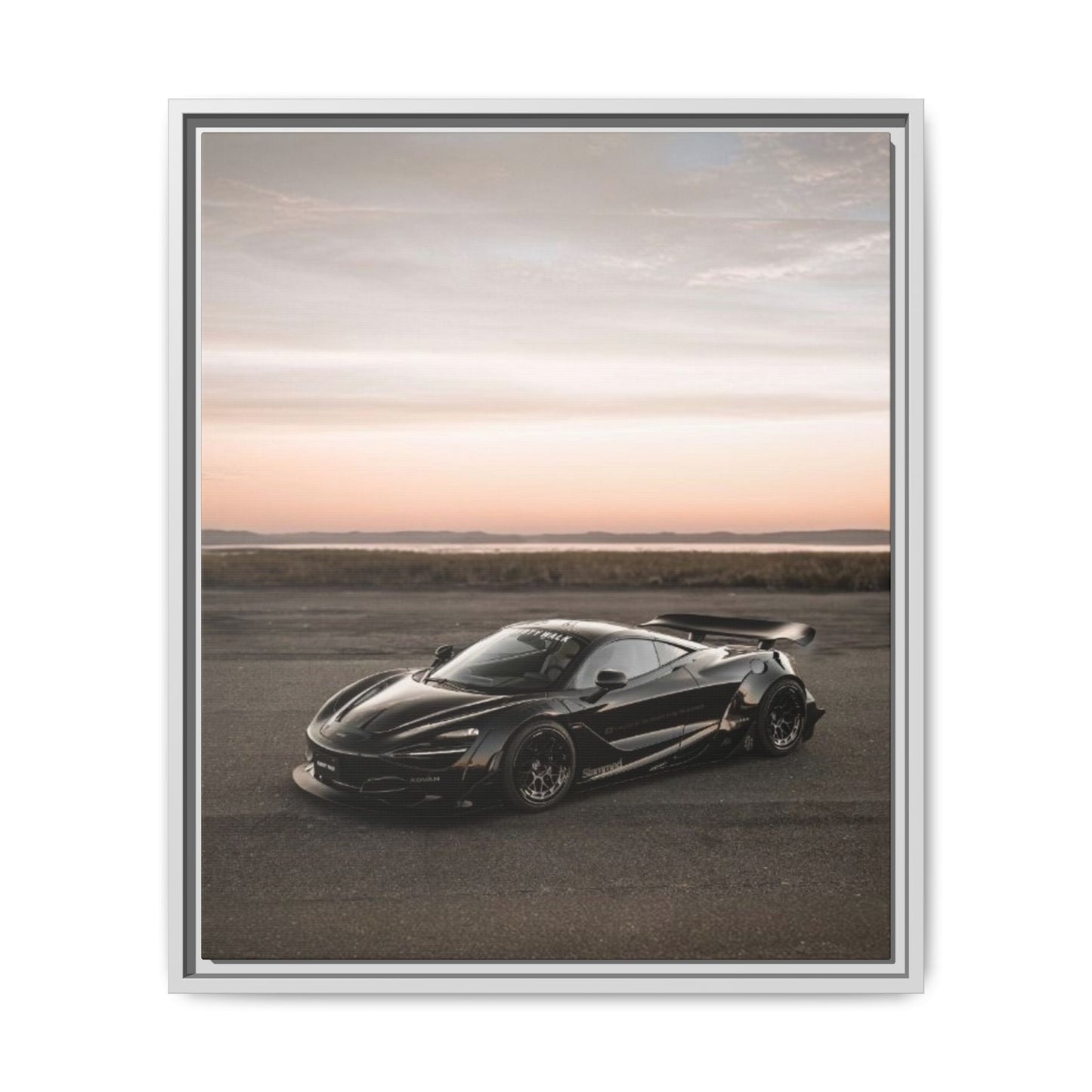 McLaren 720 Sunset Canvas