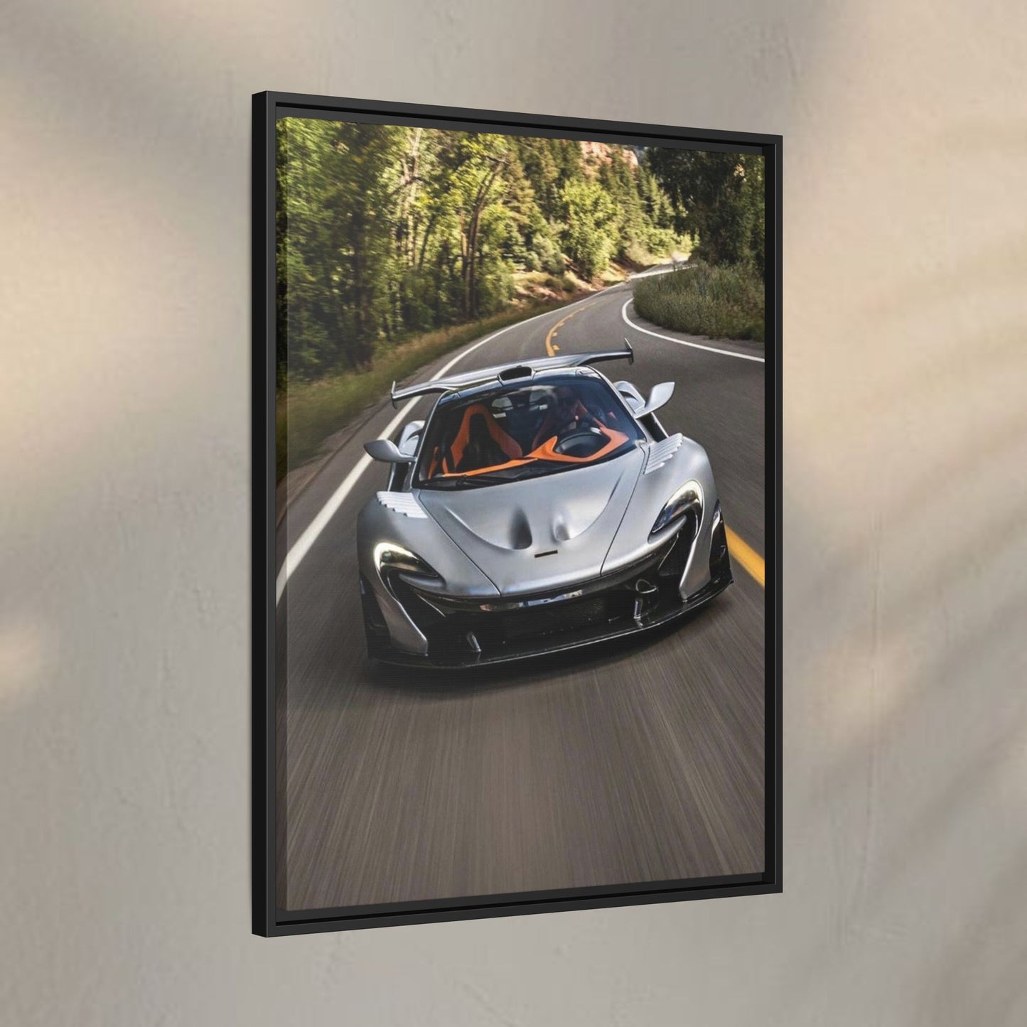 McLaren P1 Spider on the Ride Canvas