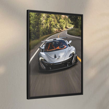 McLaren P1 Spider on the Ride Canvas