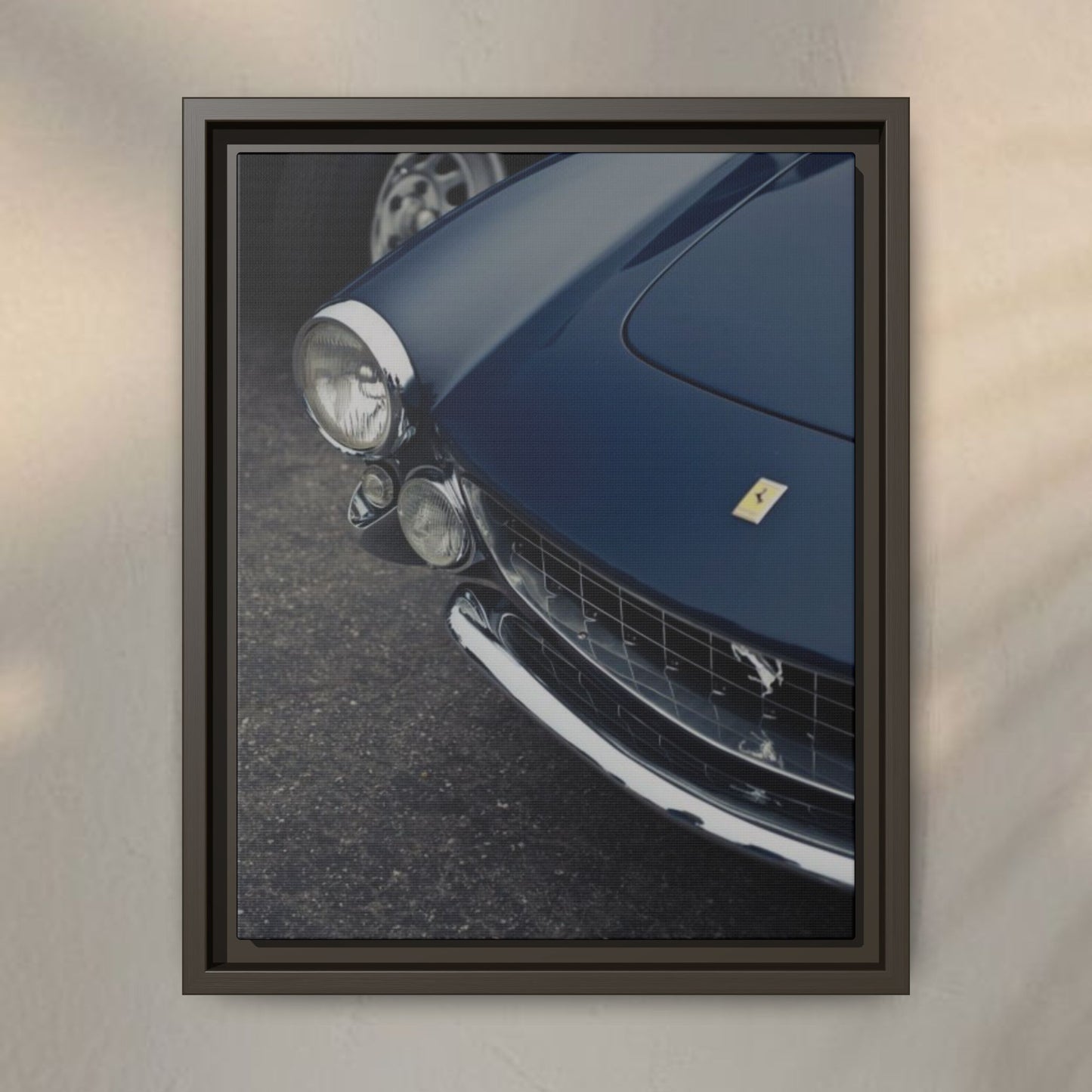 Dark Blue Ferrari ArtWork