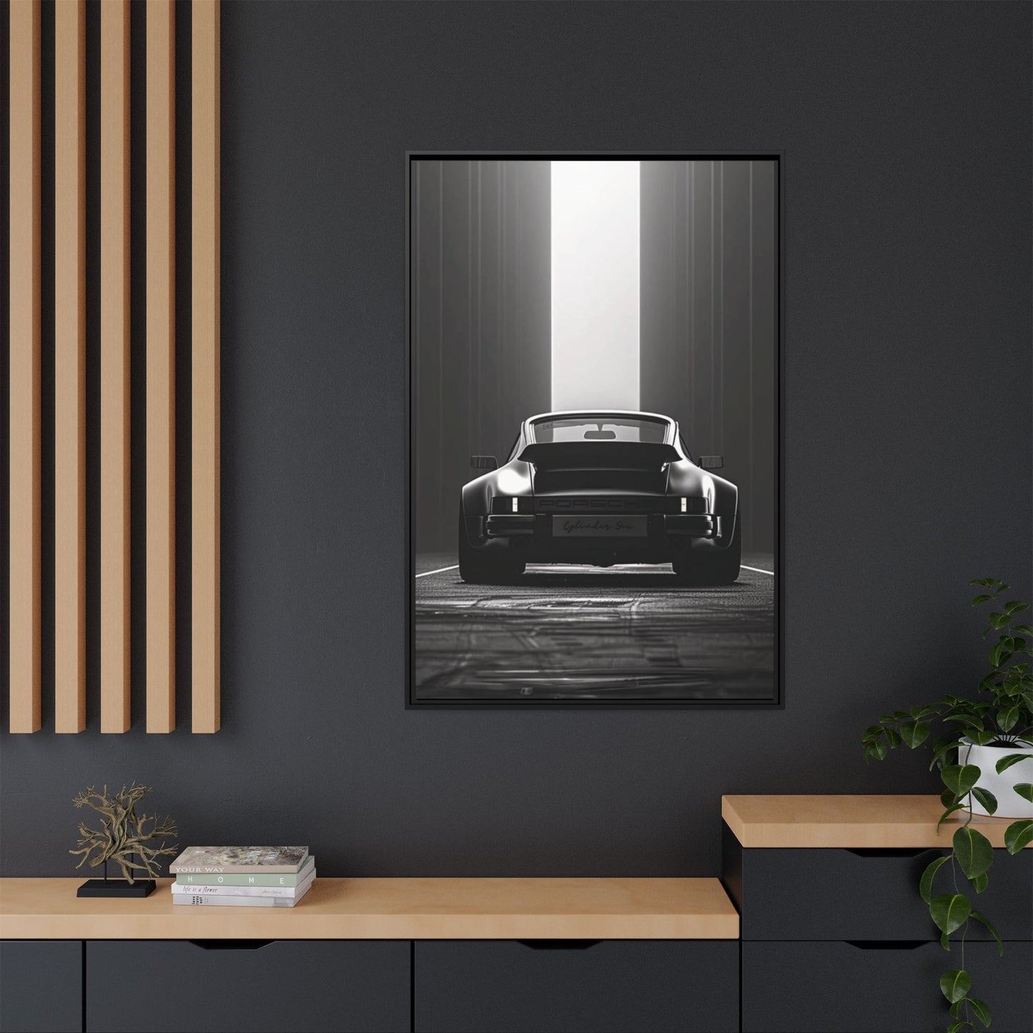 911 Retro Black & White ArtWork